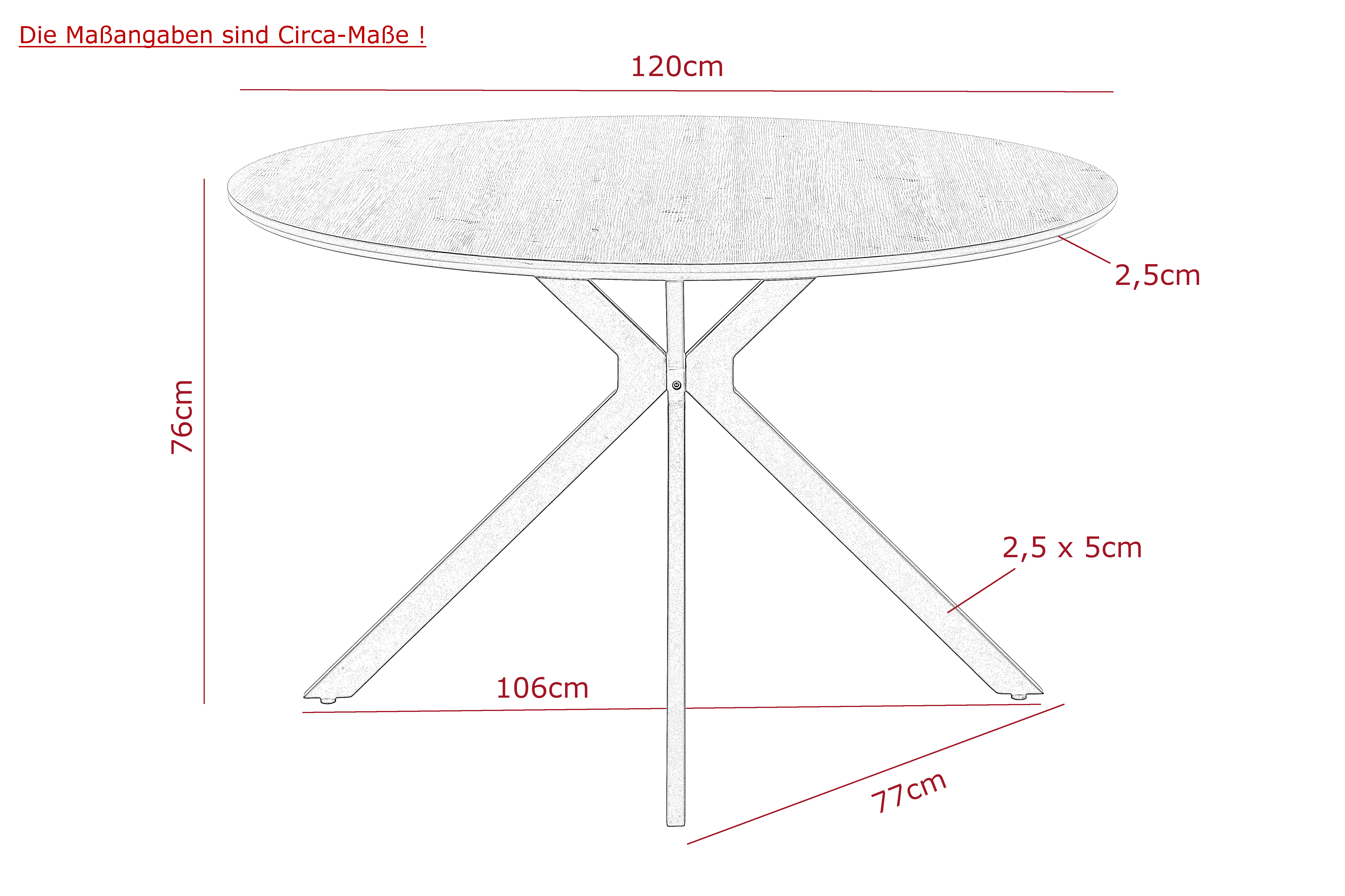 Esstisch, Artisan Eiche - MyStyle 4039