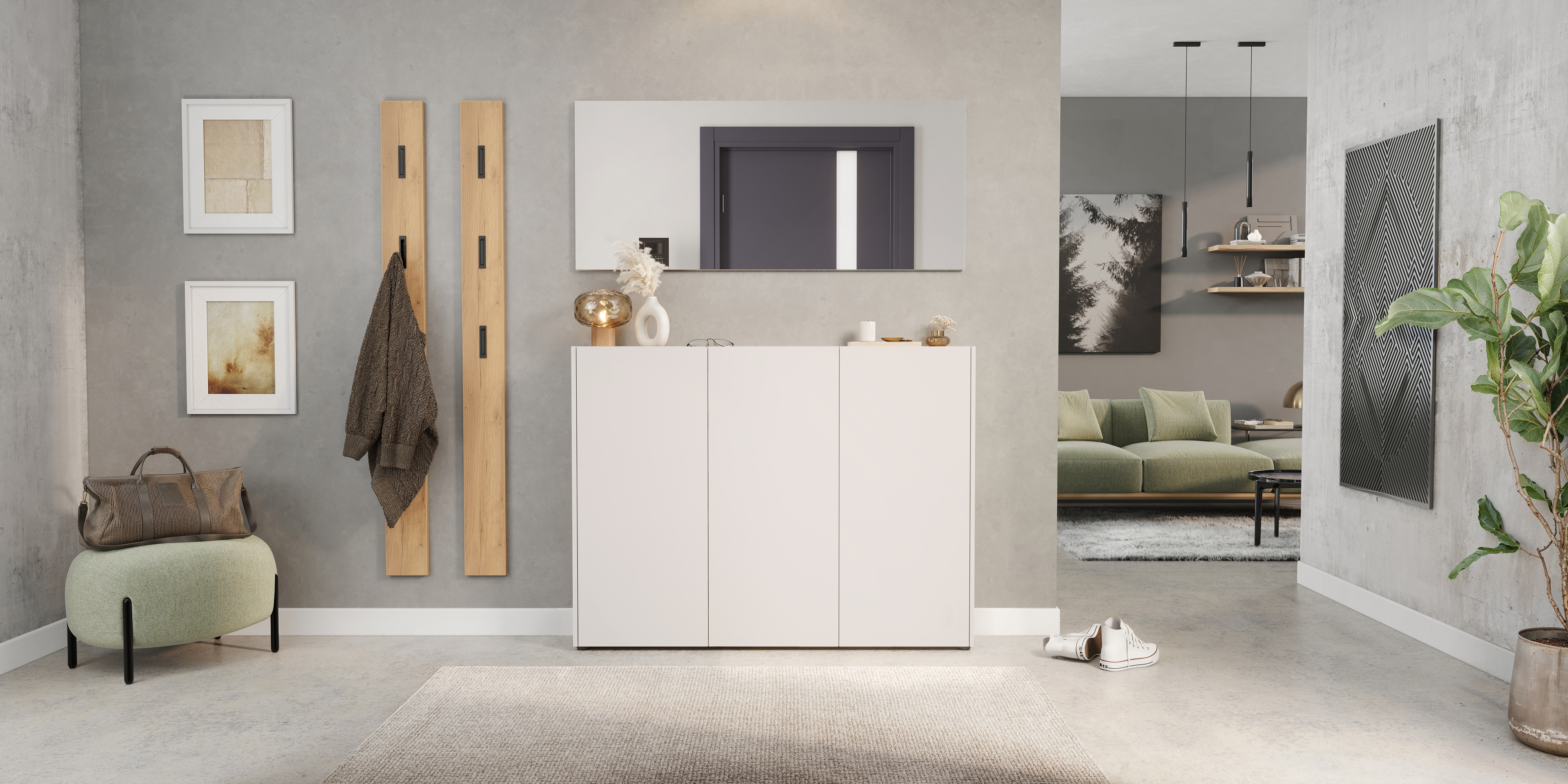 Schuhschrank Kaschmir, Nachbildung - Gasira