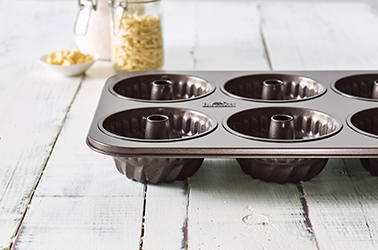 Gugelhupfblech, Ø 10 cm, Easy Baking - 35 x 27 cm Gugelhupfblech, Ø 10 cm, Easy Baking - 35 x 27 cm