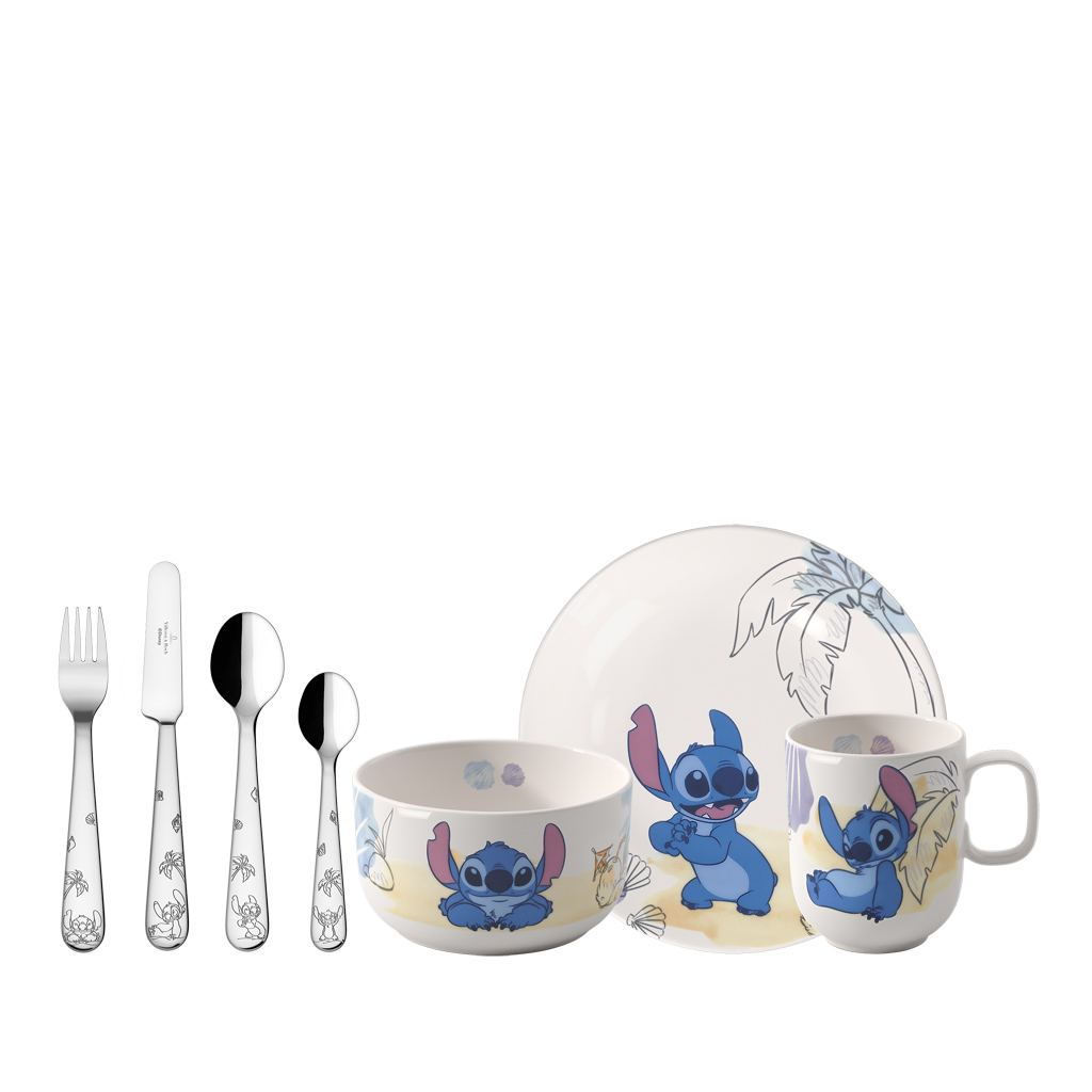 Disney Stitch Kindergeschirr Set 7tlg. - 