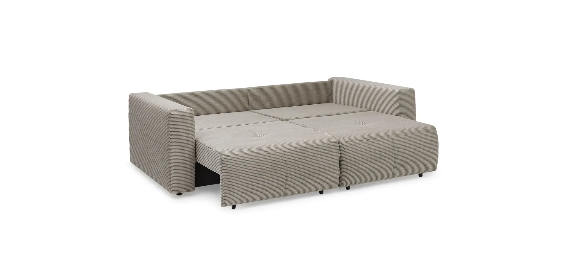 Megasofa, Stoff Cord Taupe - Juless