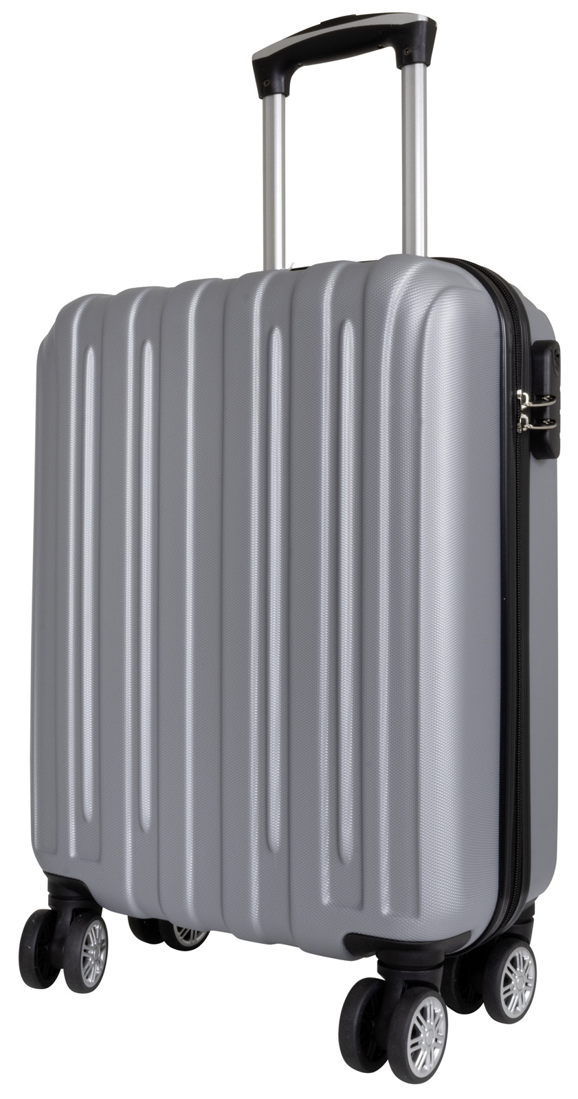 Koffer Dallas, klein - silber