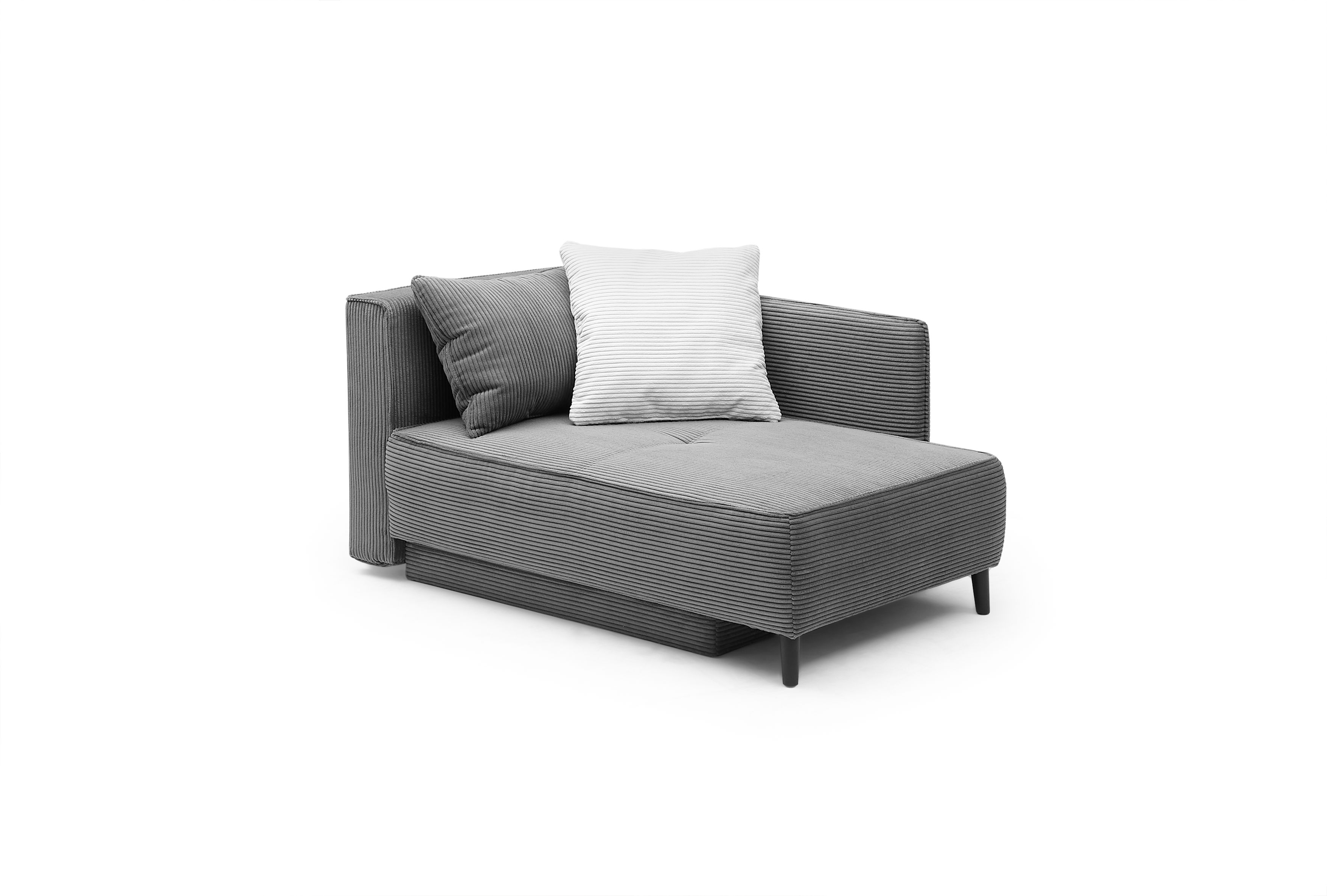 Sofa, Recamiere, Jadyn  - Querschläfer mit Stauraum