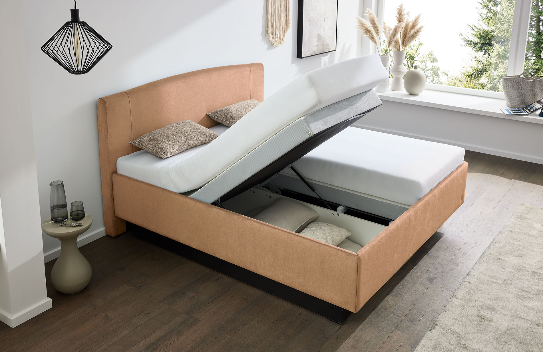 Schlafen-Polsterbett - KS25 Rocamena