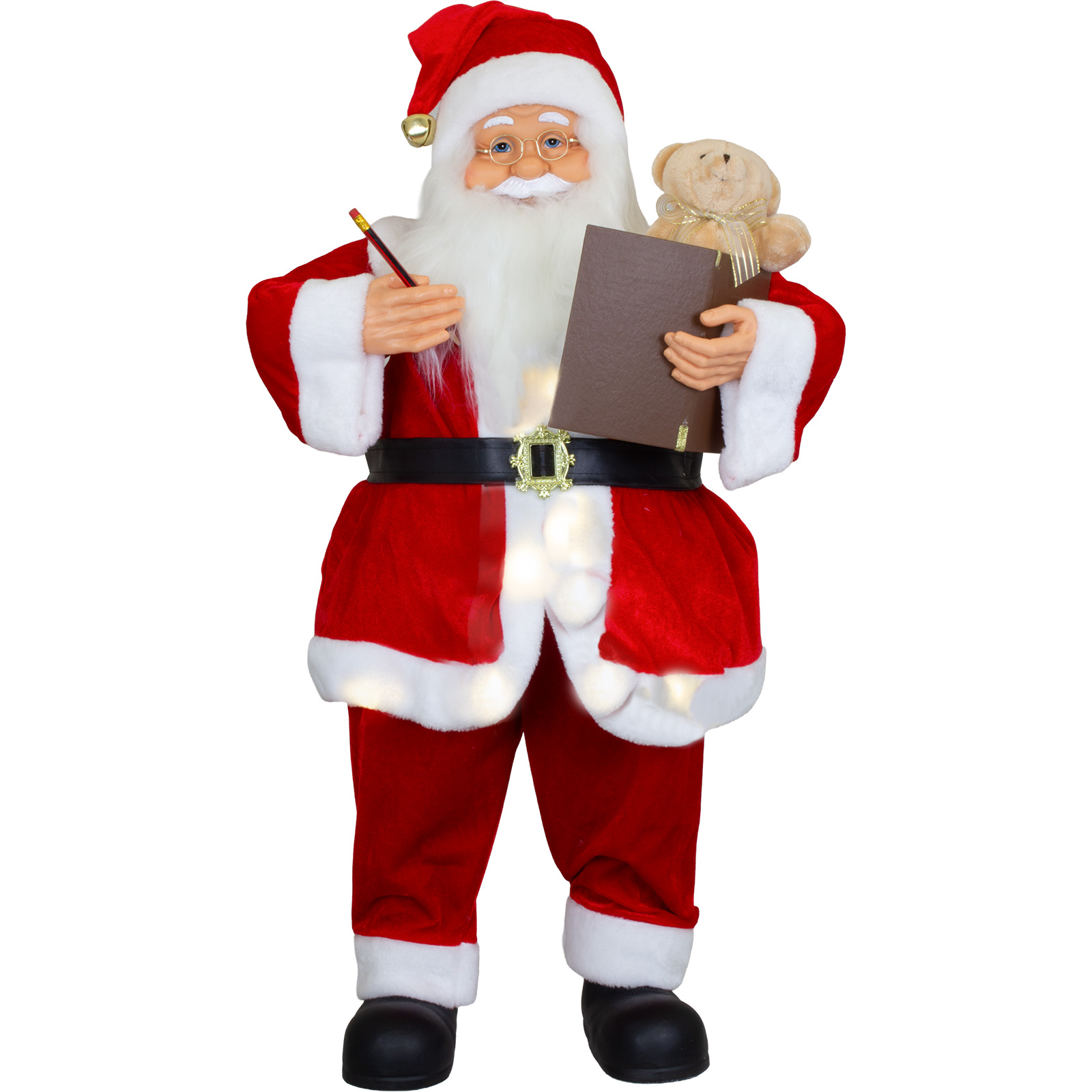 LED Weihnachtsmann mit Animation, Höhe ca. 80cm - Indoor