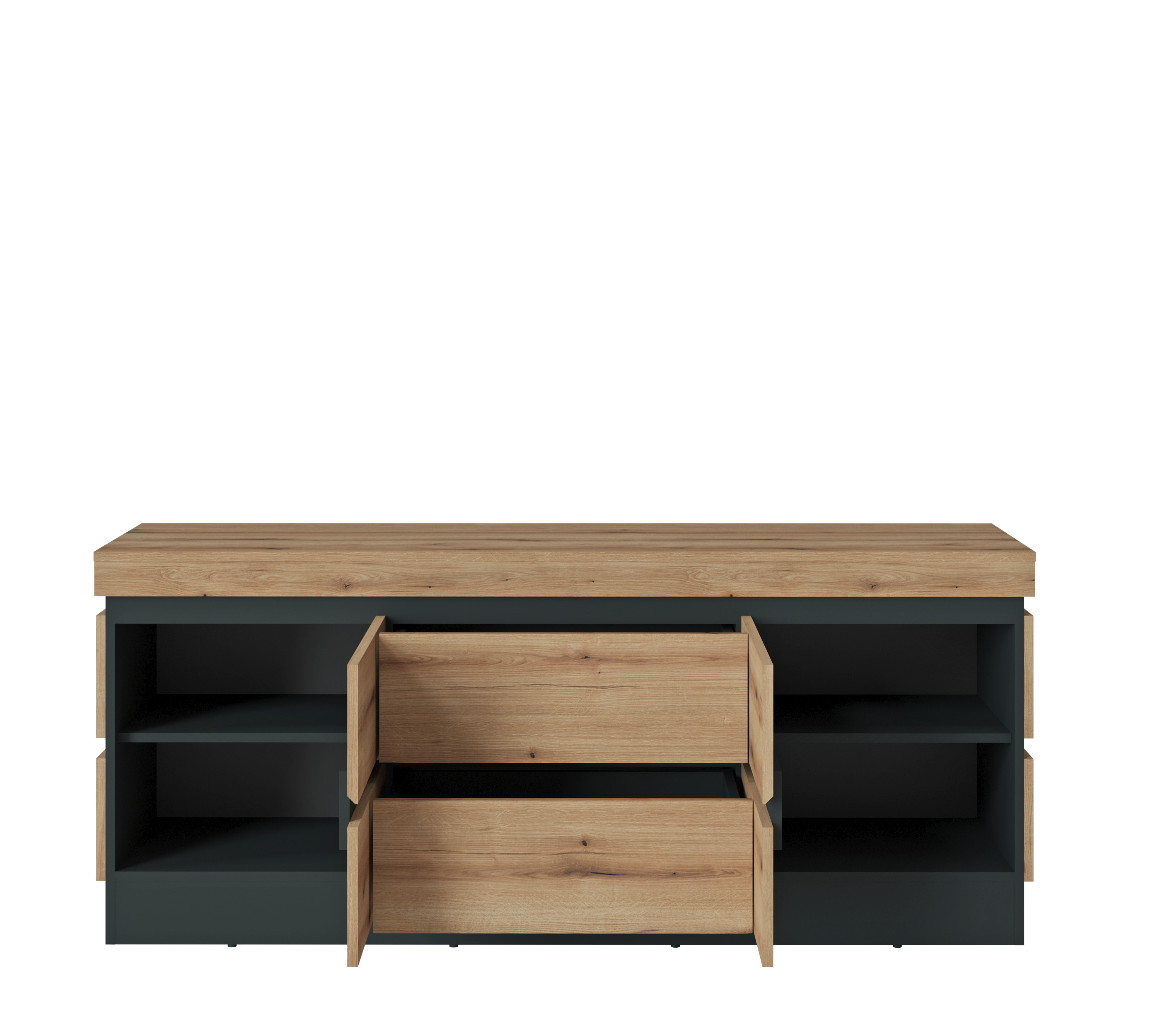 TV-Unterteil, Coast Evoke Eiche - Waca