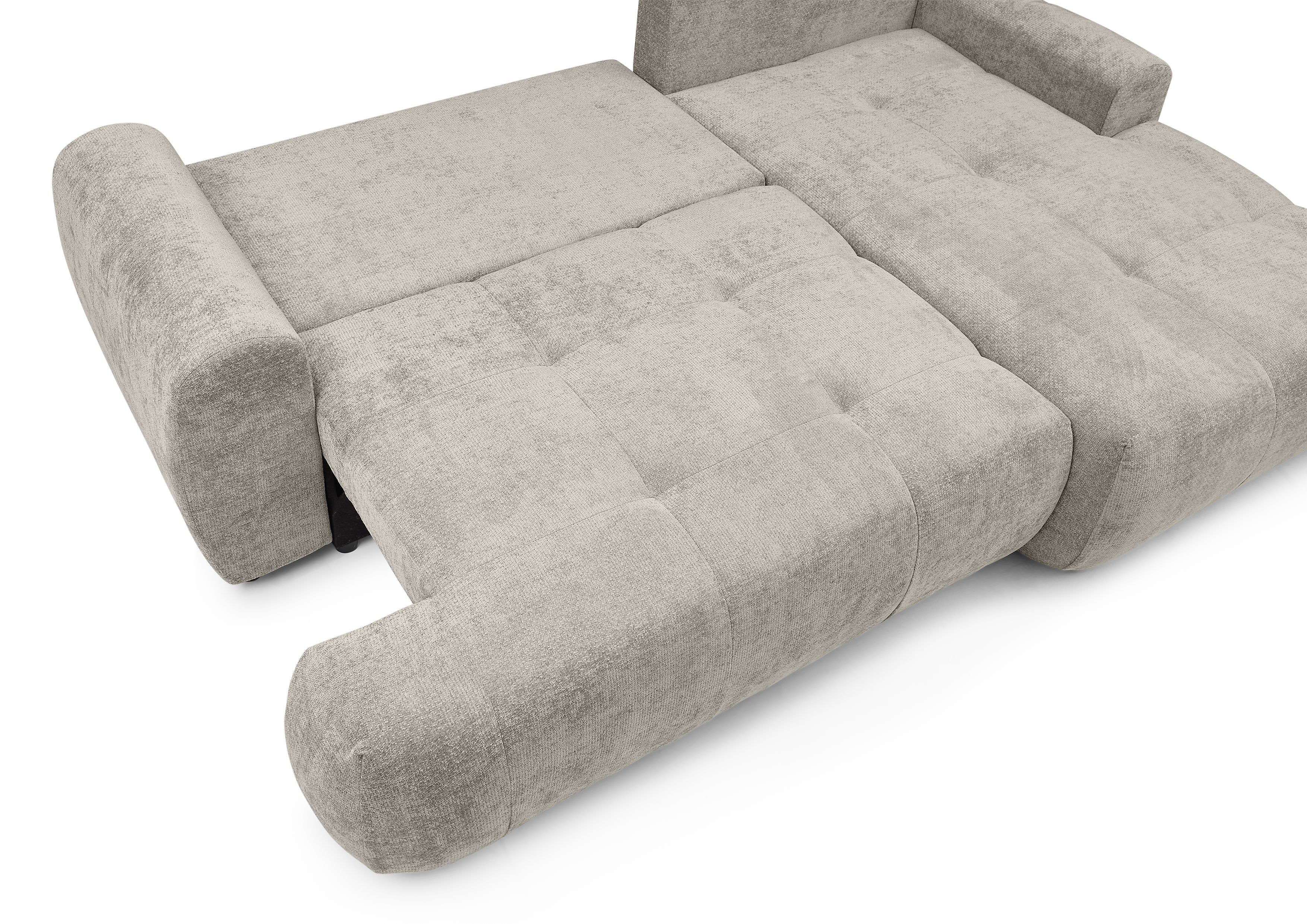 Ecksofa, beige - Saly