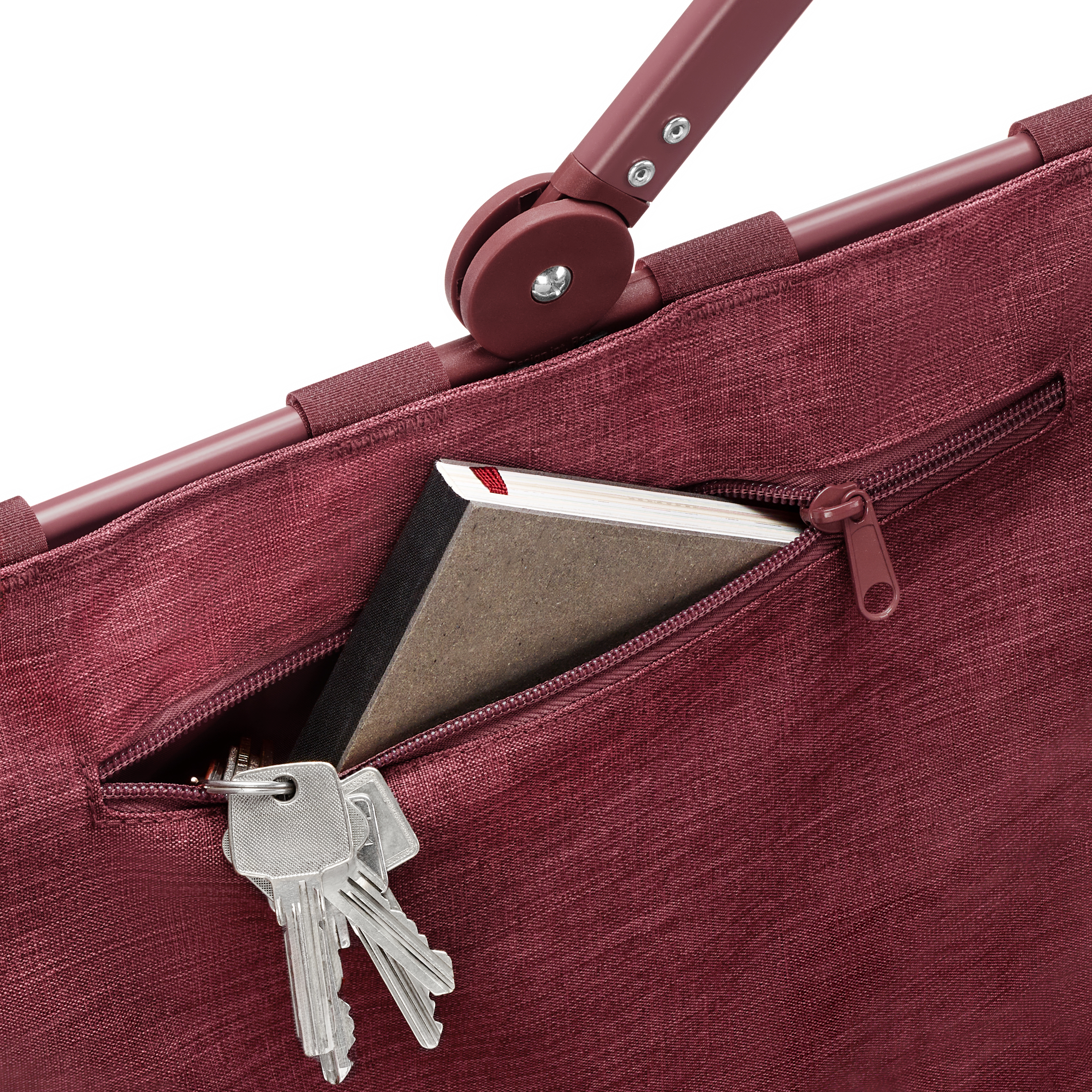 reisenthel, Einkaufskorb carrybag - twist maroon