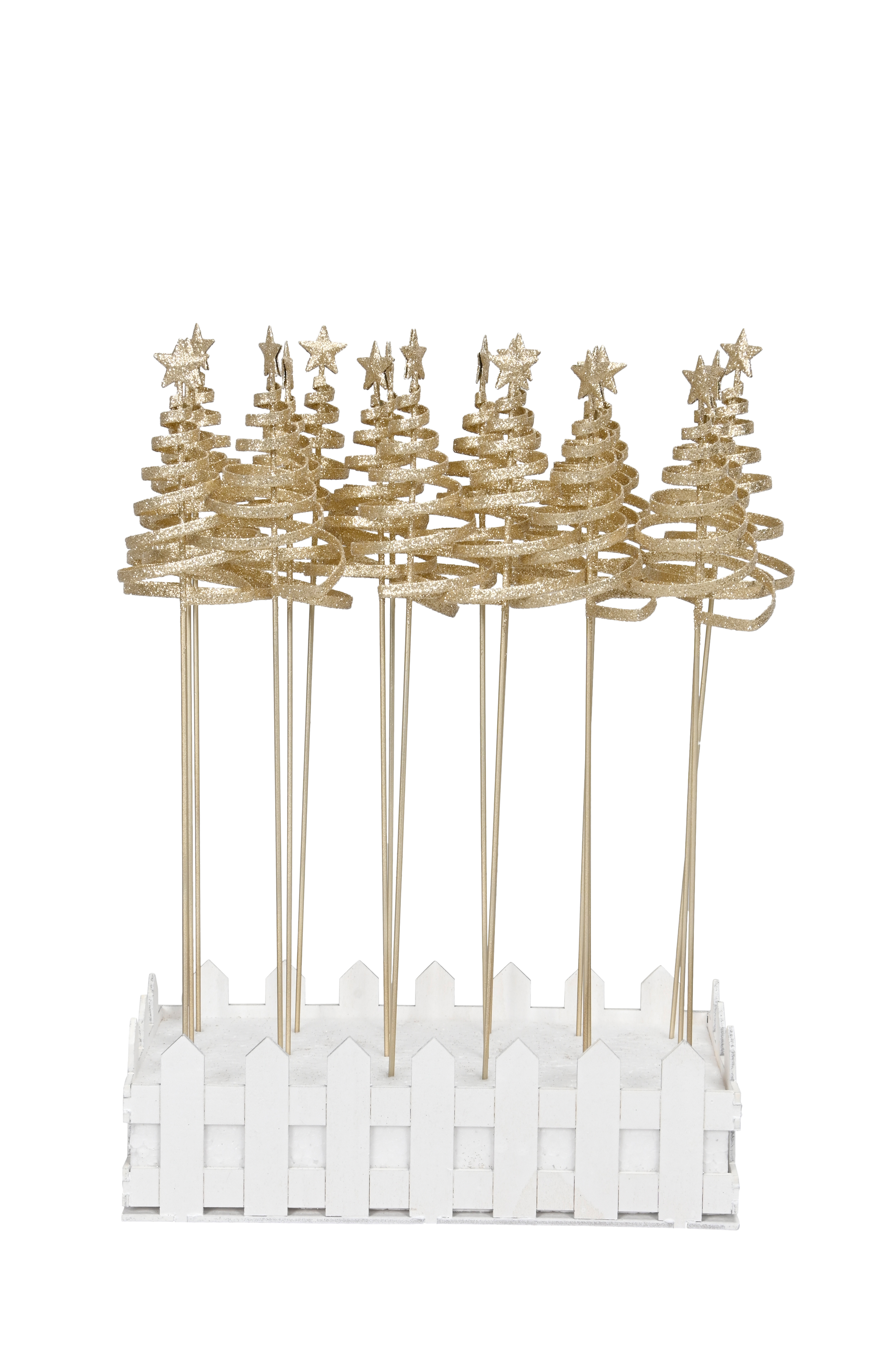 Stab Baum - gold, 30cm