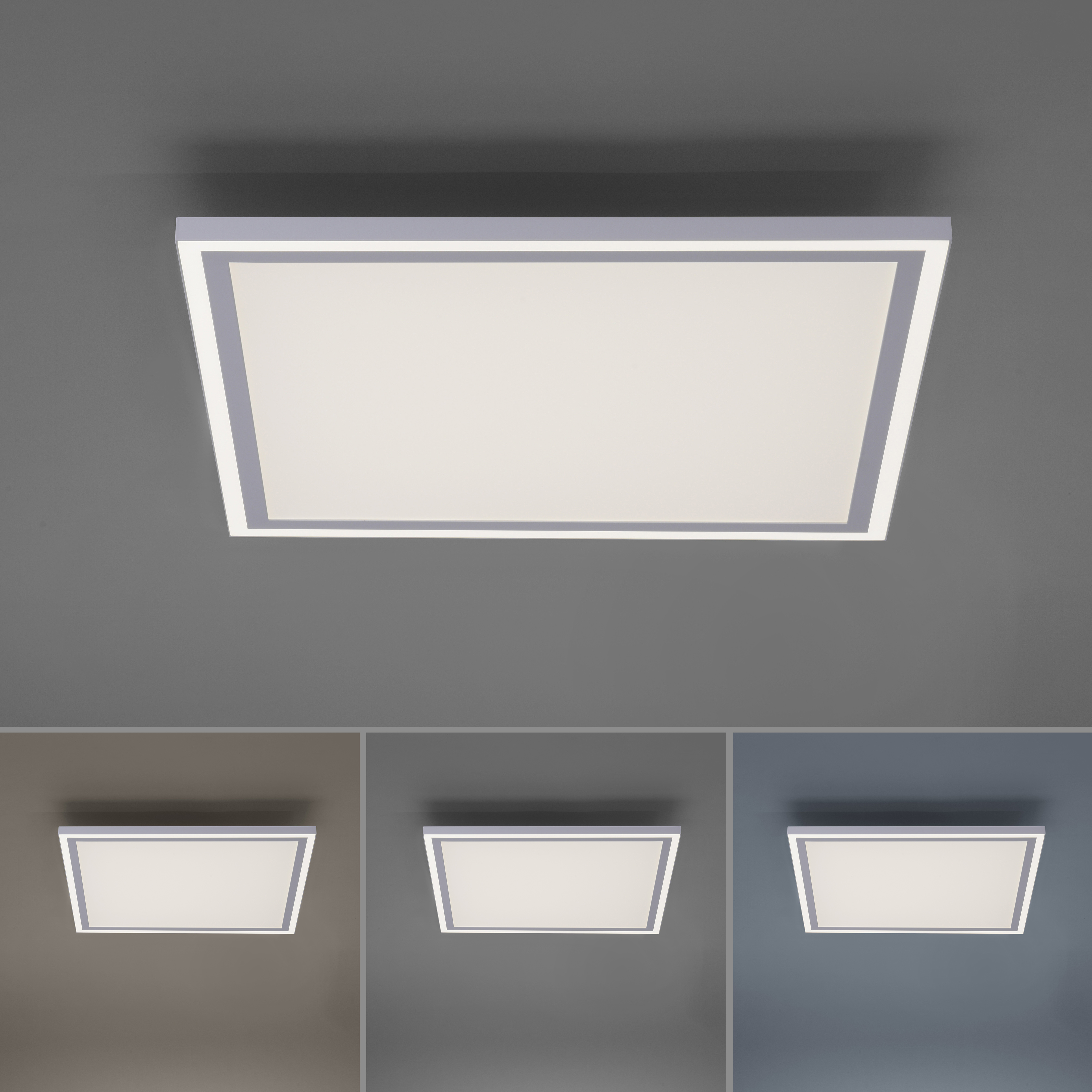 LED Deckenleuchte Edging, - Dimmbar mit Fernbedienung