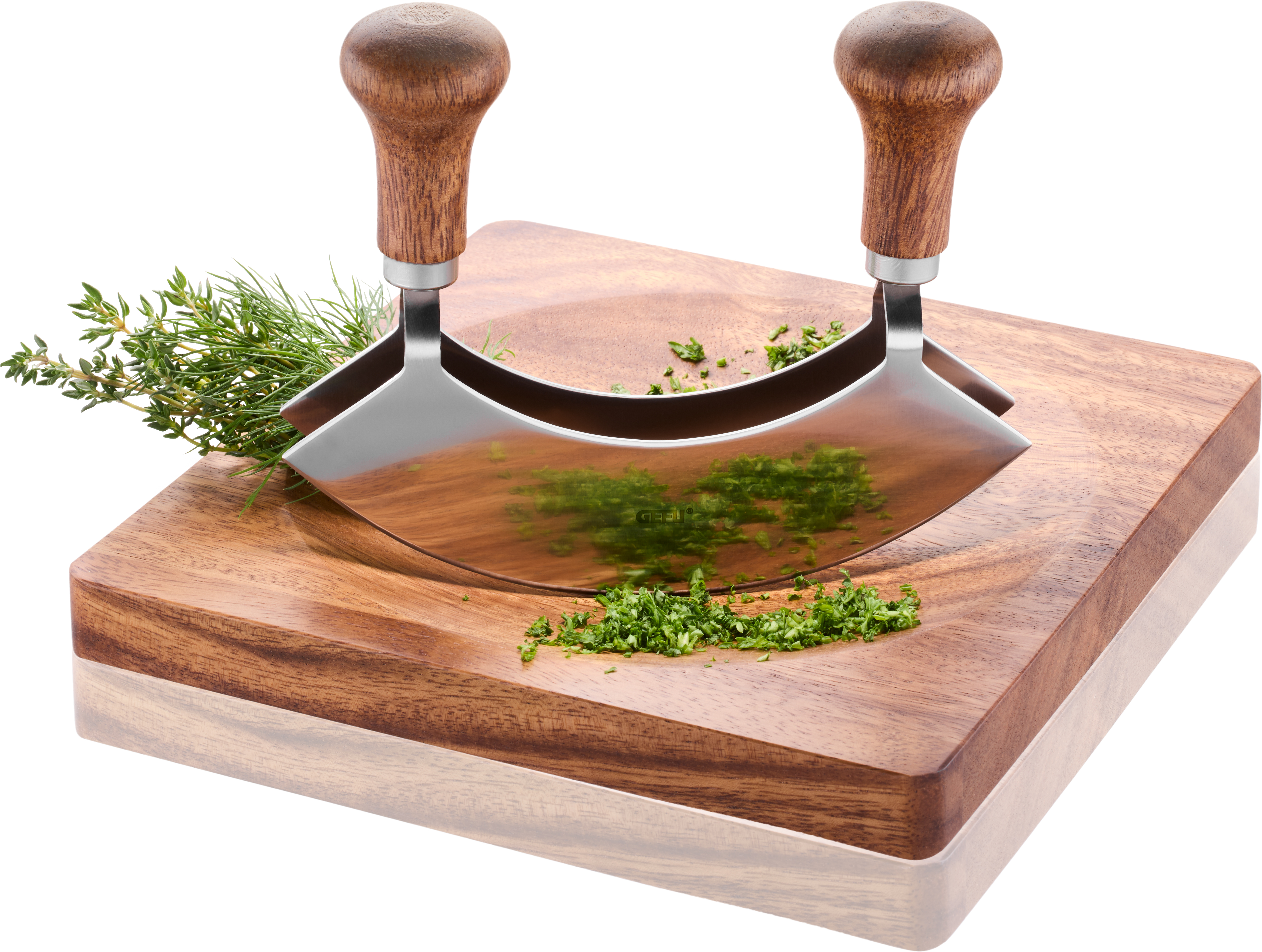 Wiegemesser mit Schneidbrett YUMA - 