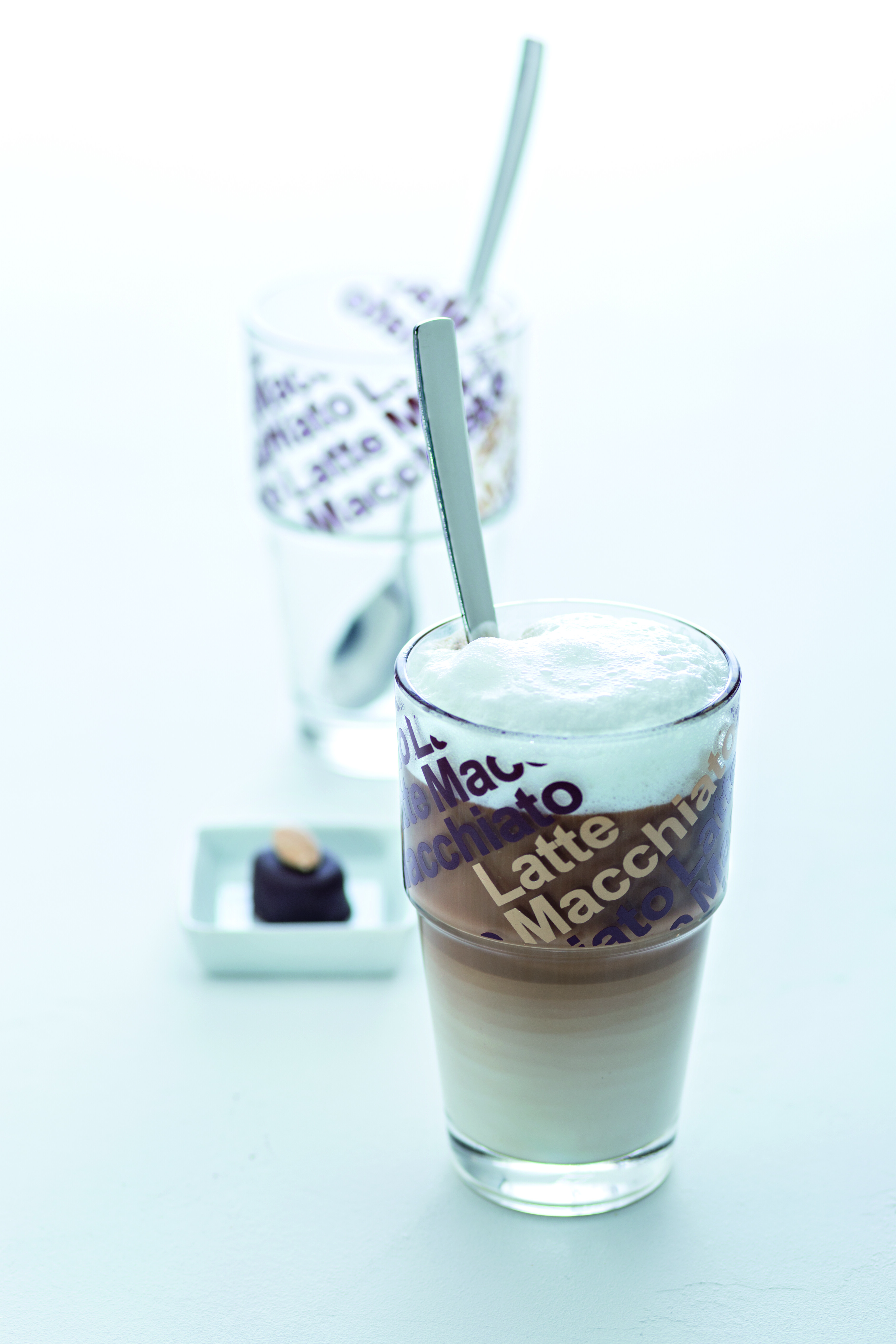 Latte Macchiatoglas, 4-er Set - LATTE MACC