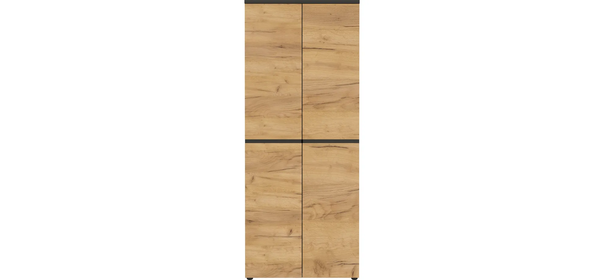 Aktenschrank GRIFFIN - B ca. 80 cm, Graphit, Eiche Nachbildung Aktenschrank GRIFFIN - B ca. 80 cm, Graphit, Eiche Nachbildung