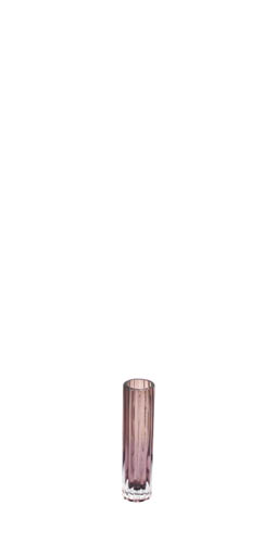 Vase Motala Streifen rosa 4 Ø 15h
