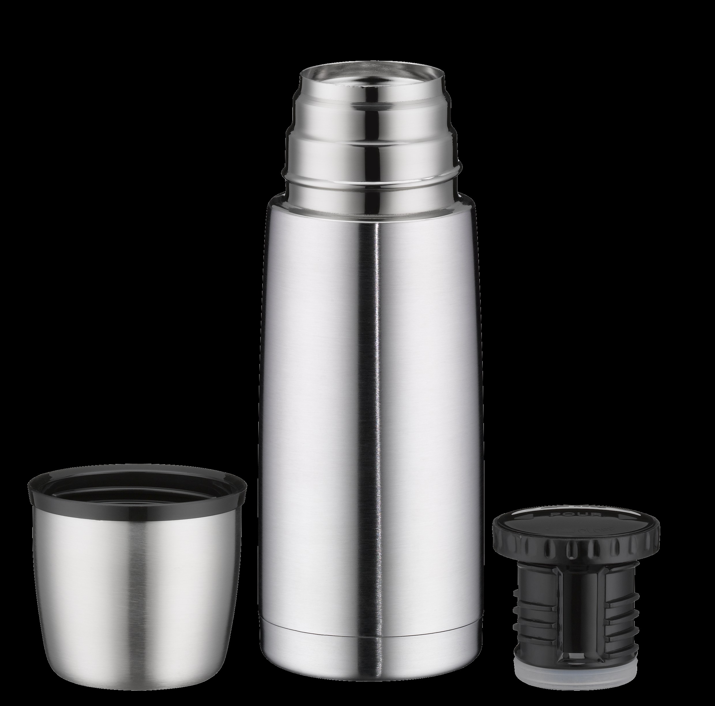 Isolierflasche st. steel mat 0,35l - ISOTHERM PERFECT DV
