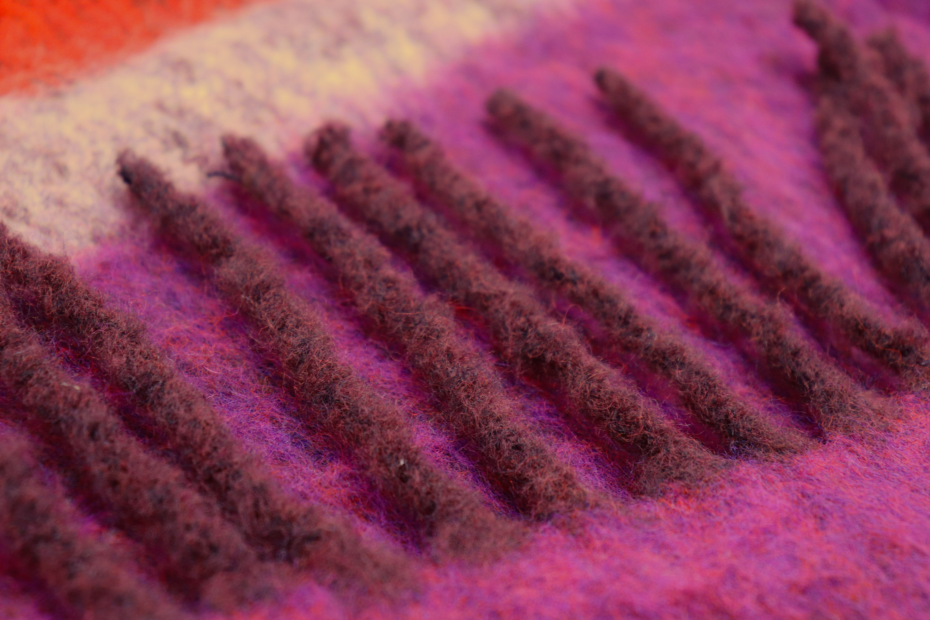 Plaid Mohair Look - 130 x 190 cm