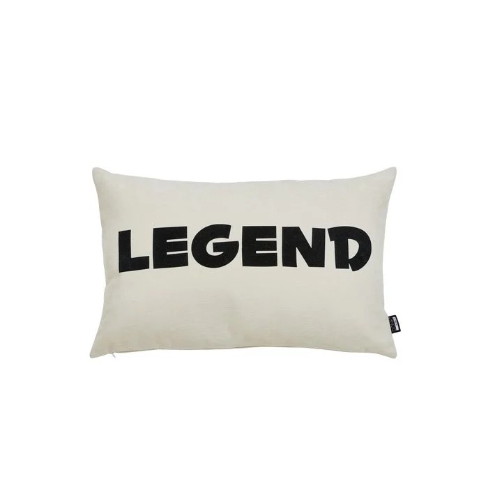 Kissenhülle LEGEND 40x60cm Beige/Black - 