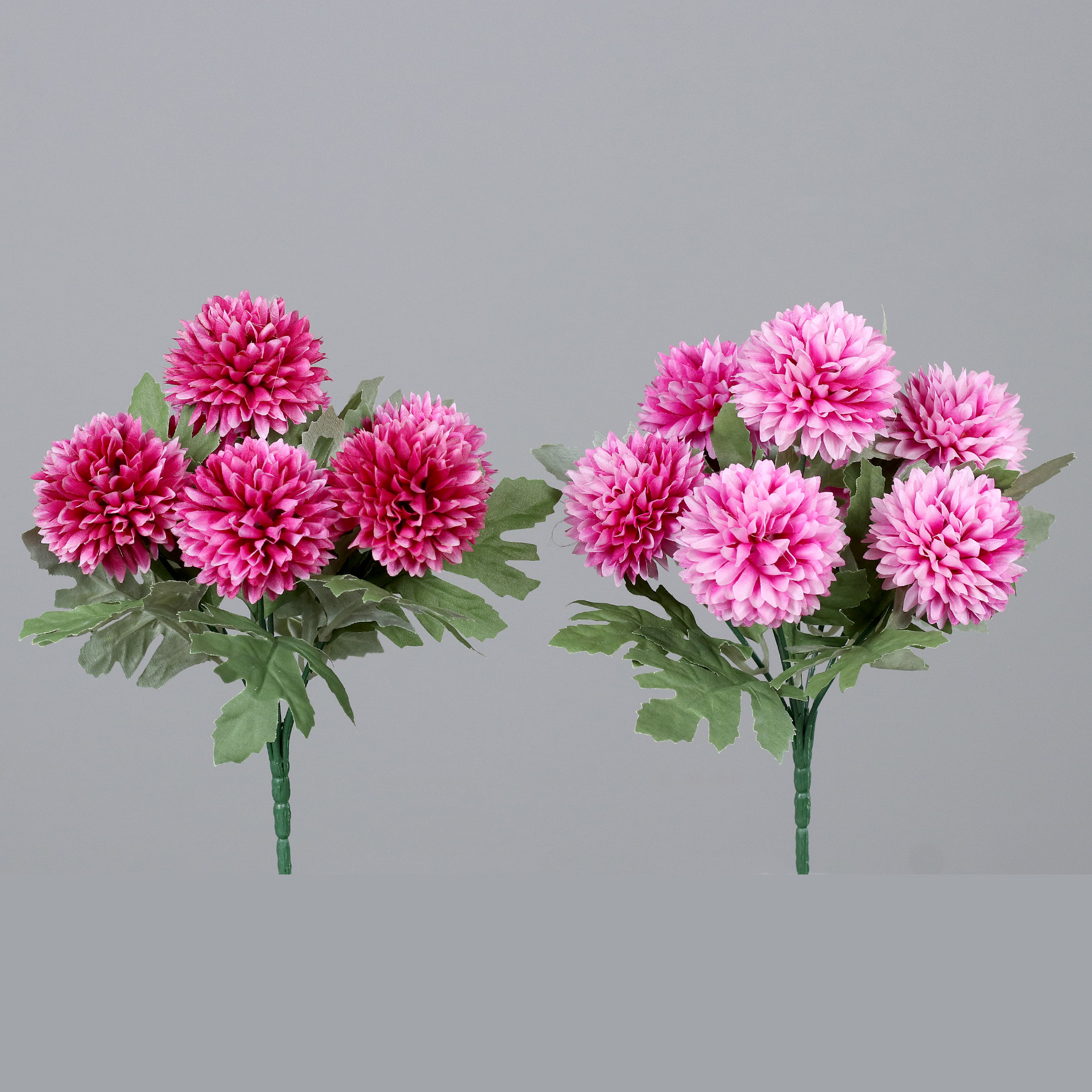 Chrysanthemen-Bouquet, ca.  25cm - pink-fuchsia