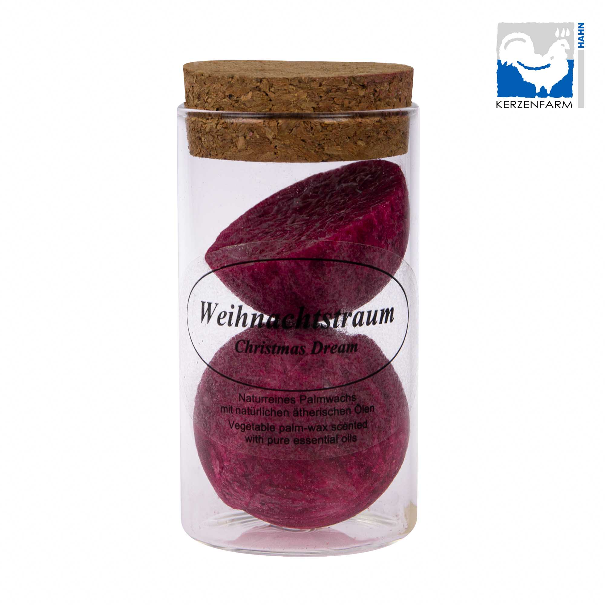 Bio-Duftkugeln, Weihnachtstraum - 85x45mm, Zylinder à 3 Stck.