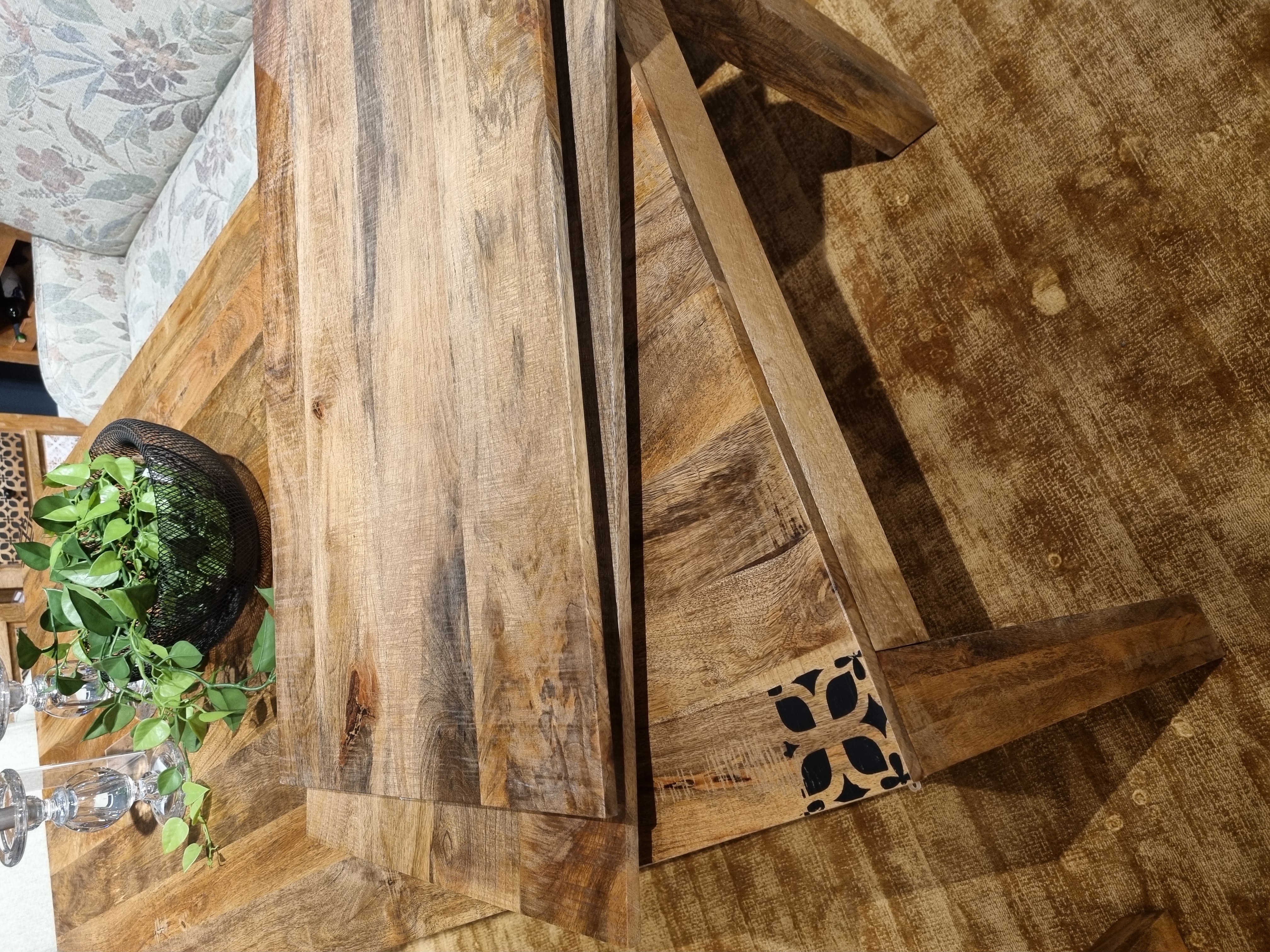 Esstisch, Mangoholz, ca. 160 x 90 cm - MyStyle 1008