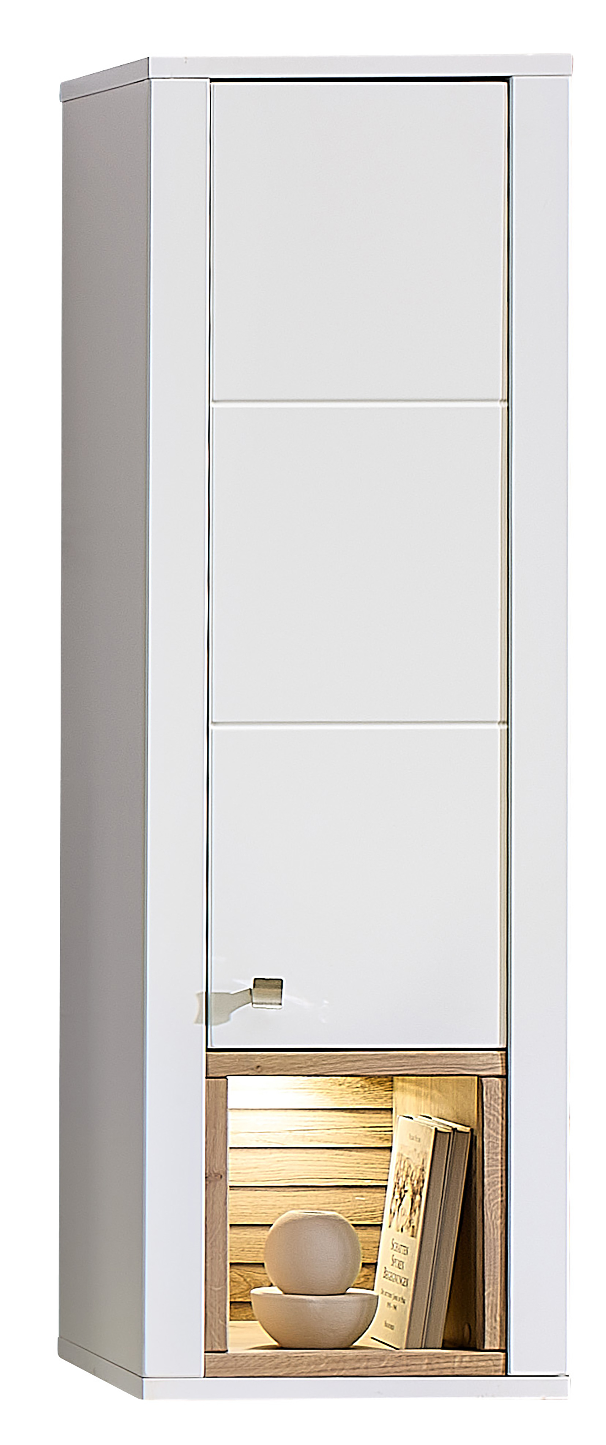 Hängeelement m.Beleuchtung, weiß matt - MyStyle 1006