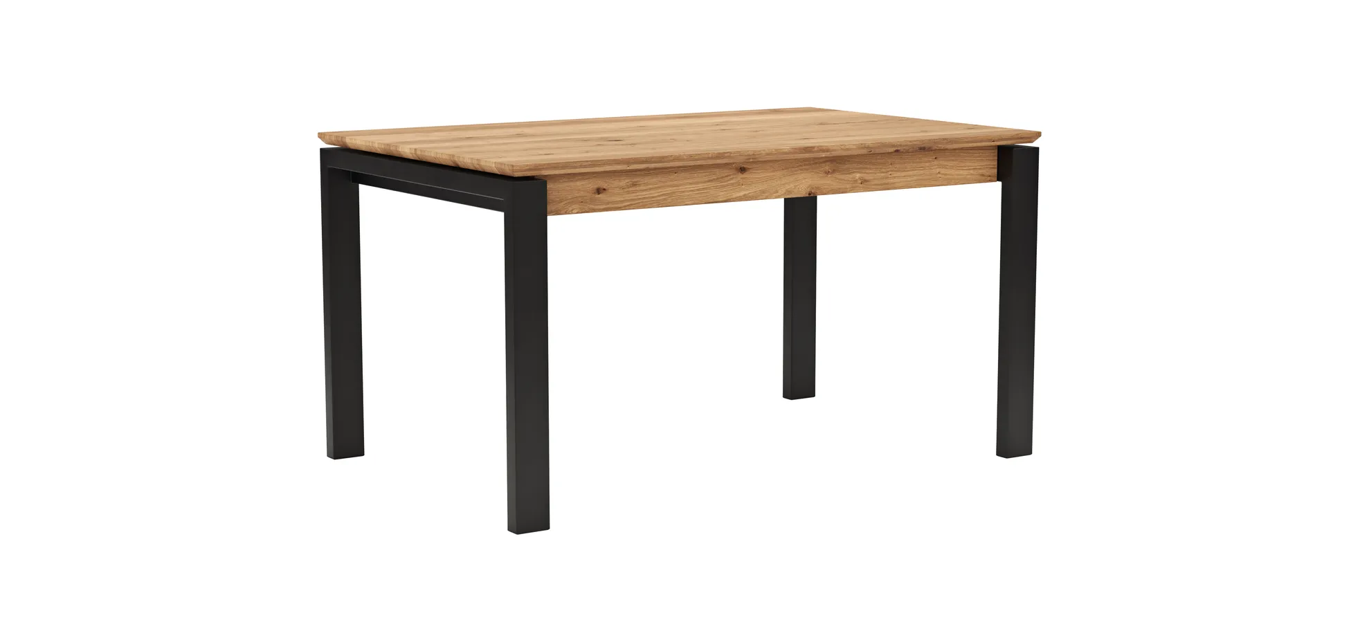Esstisch Farmingdale - ausziehbar, LB ca. 140x90 cm, Eiche massiv, natur geölt
