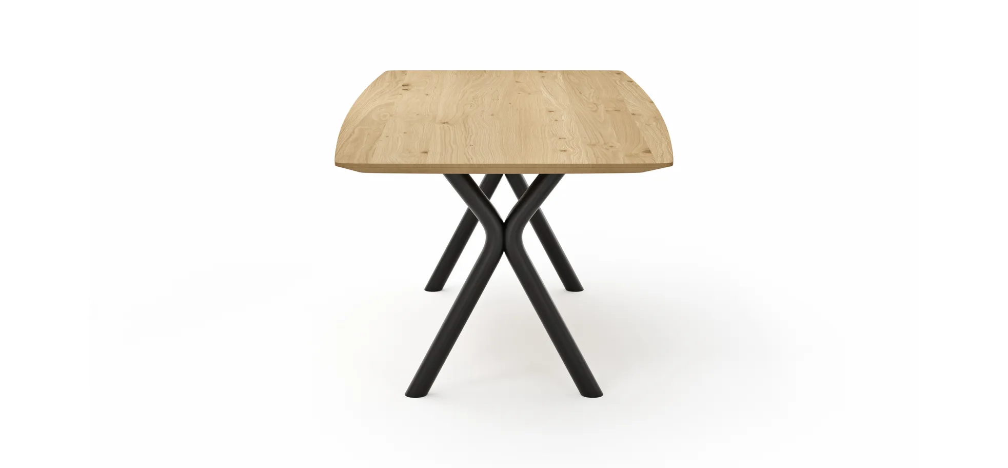 Esstisch 3150 - LB ca. 180x100 cm, Eiche massiv geölt