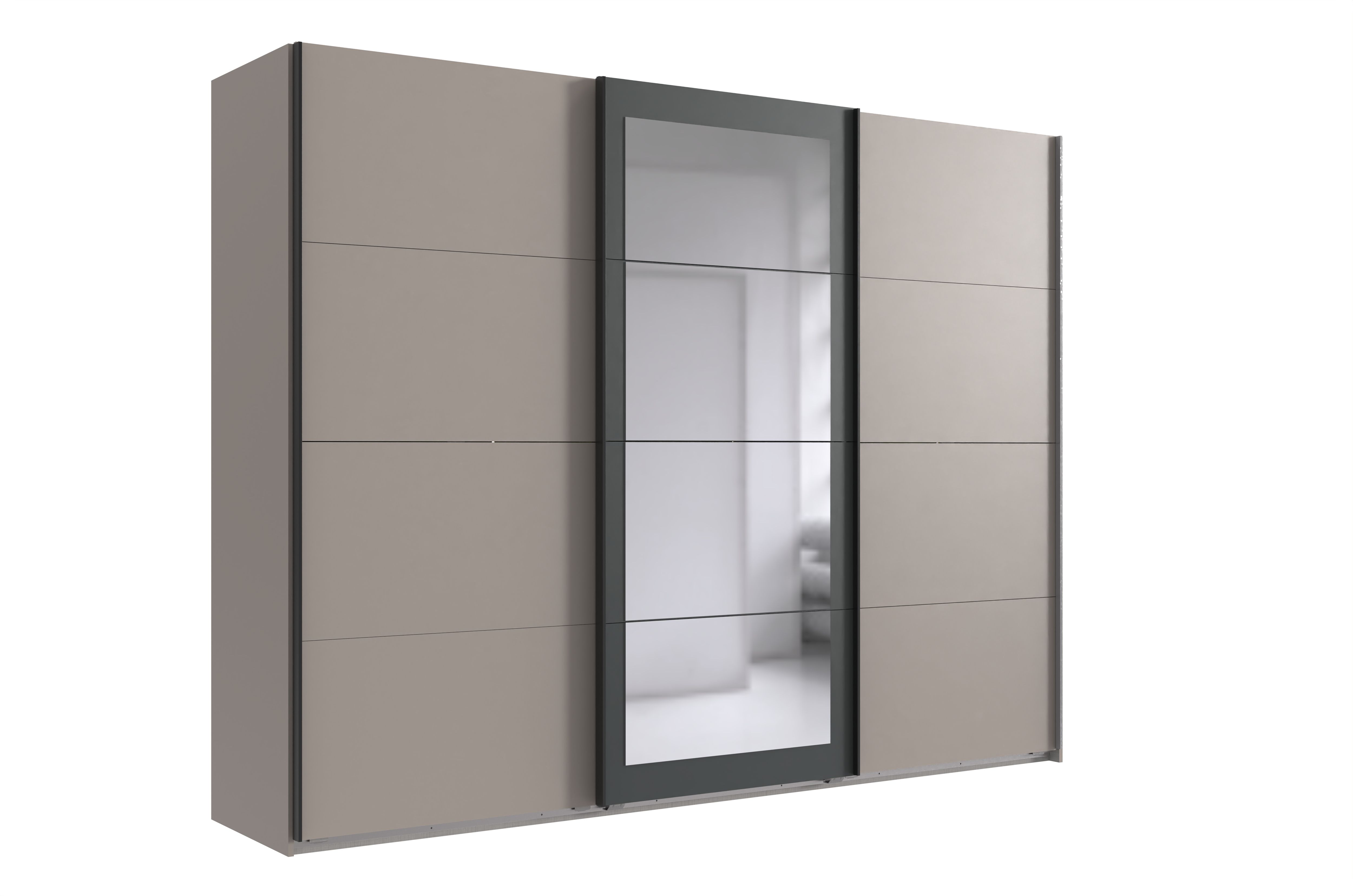 Schwebetürenschrank, saharagrau - MyStyle 3040