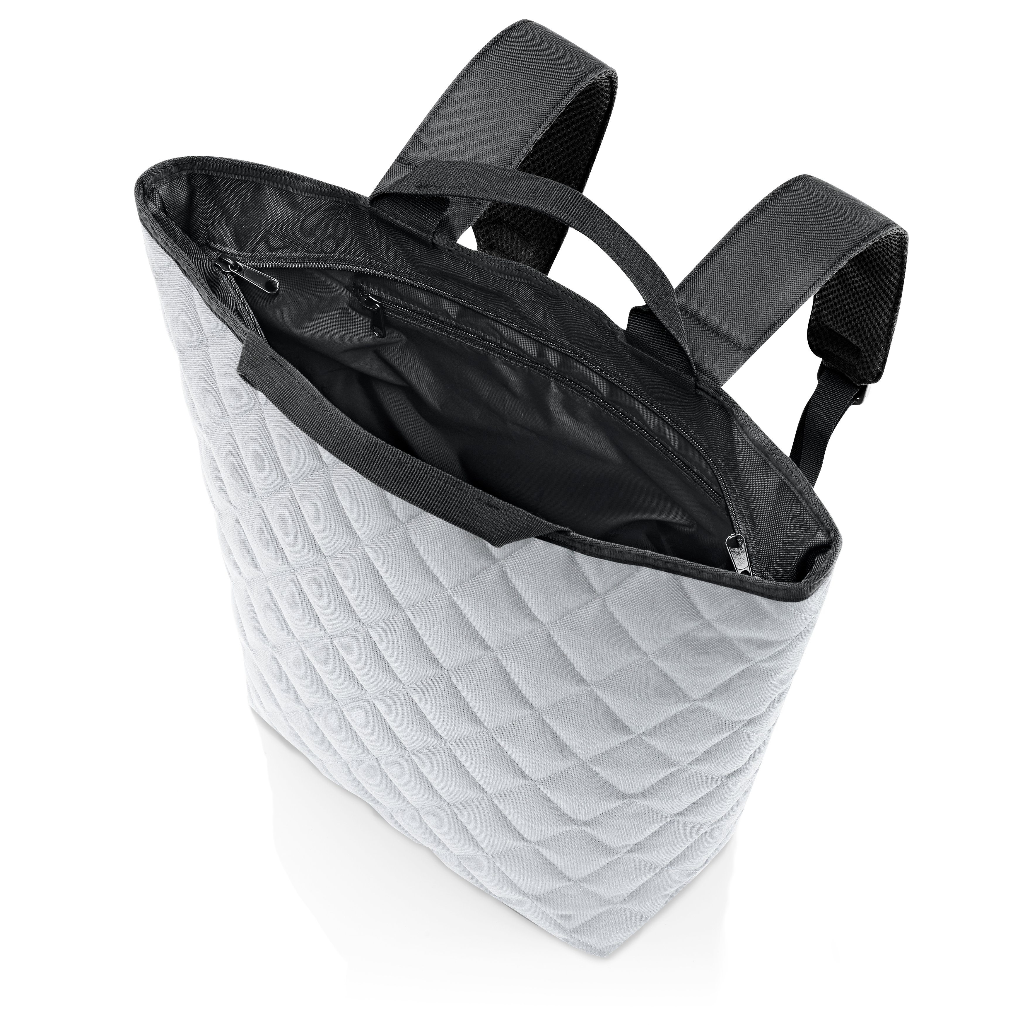 reisenthel, Rucksack, shopper-backpack r - backpack rhombus light grey