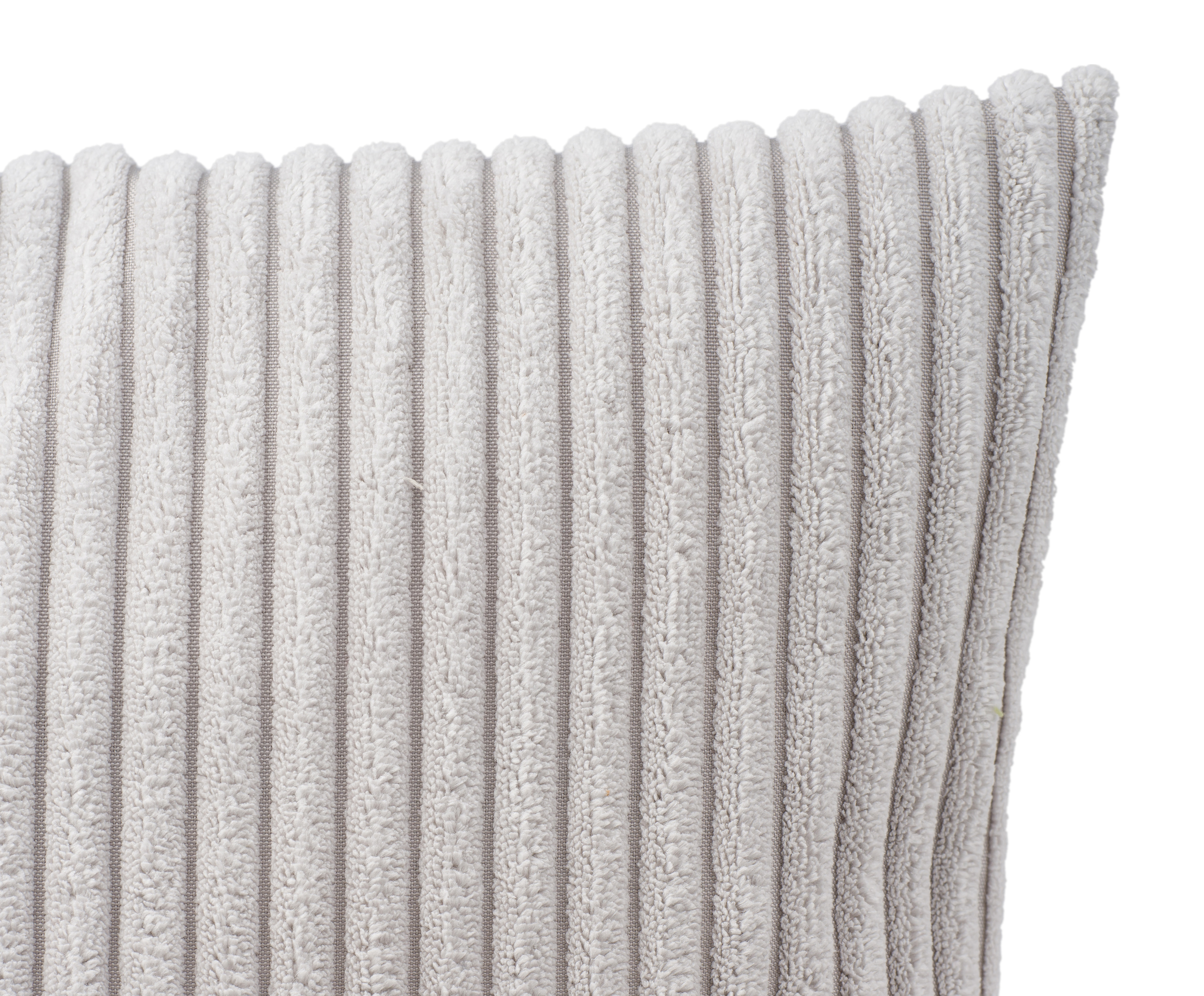 Kissenhülle Anafi, cordoptik - 100% polyester, 40x40cm, silber