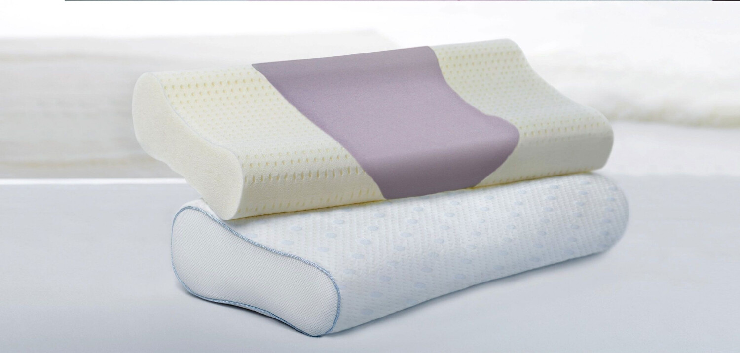 Nackenstützkissen Latex Vario Economic - 40x80cm. weiß
