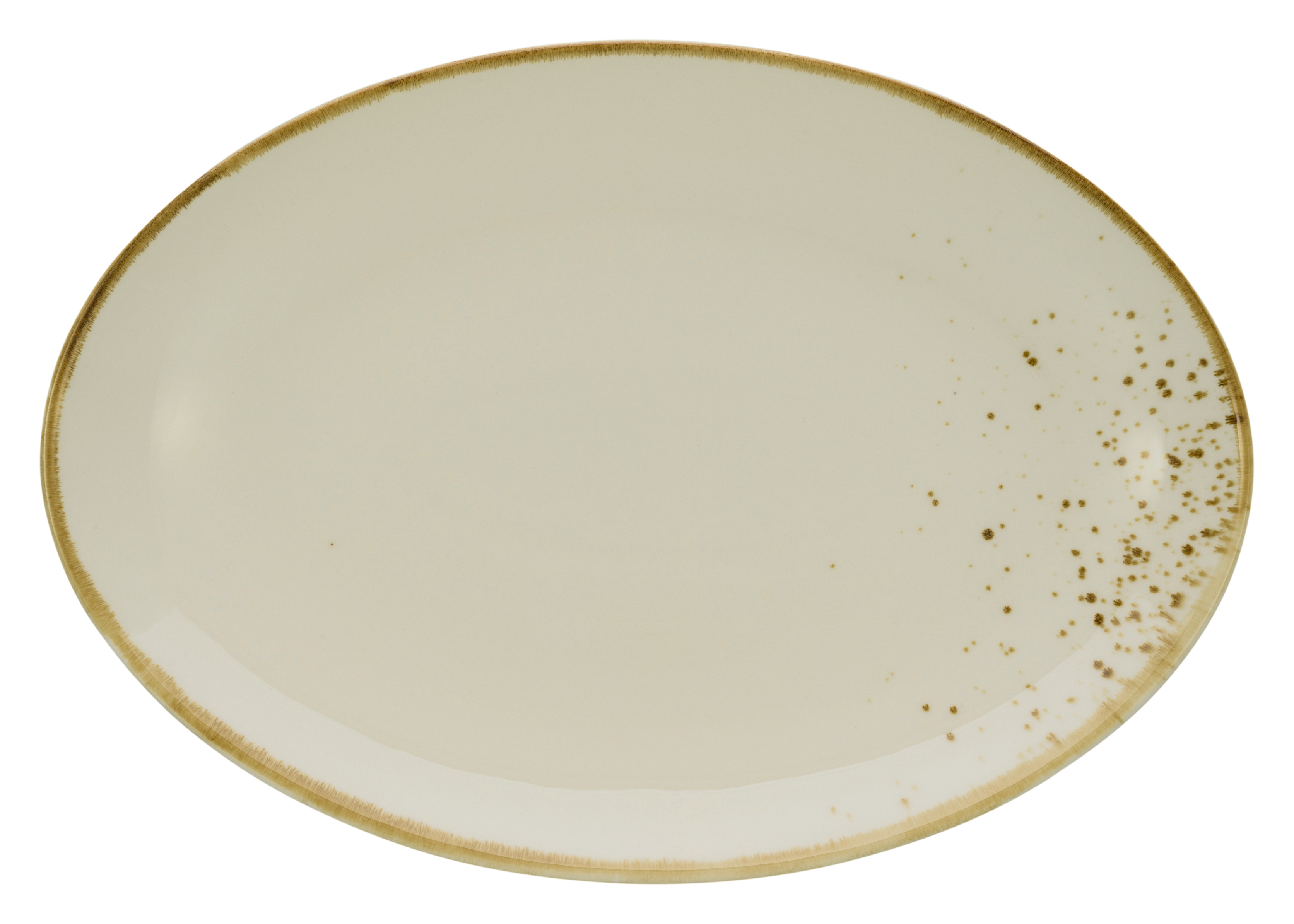 Platte XL, 25x4x35 cm - Nature Collection, creme