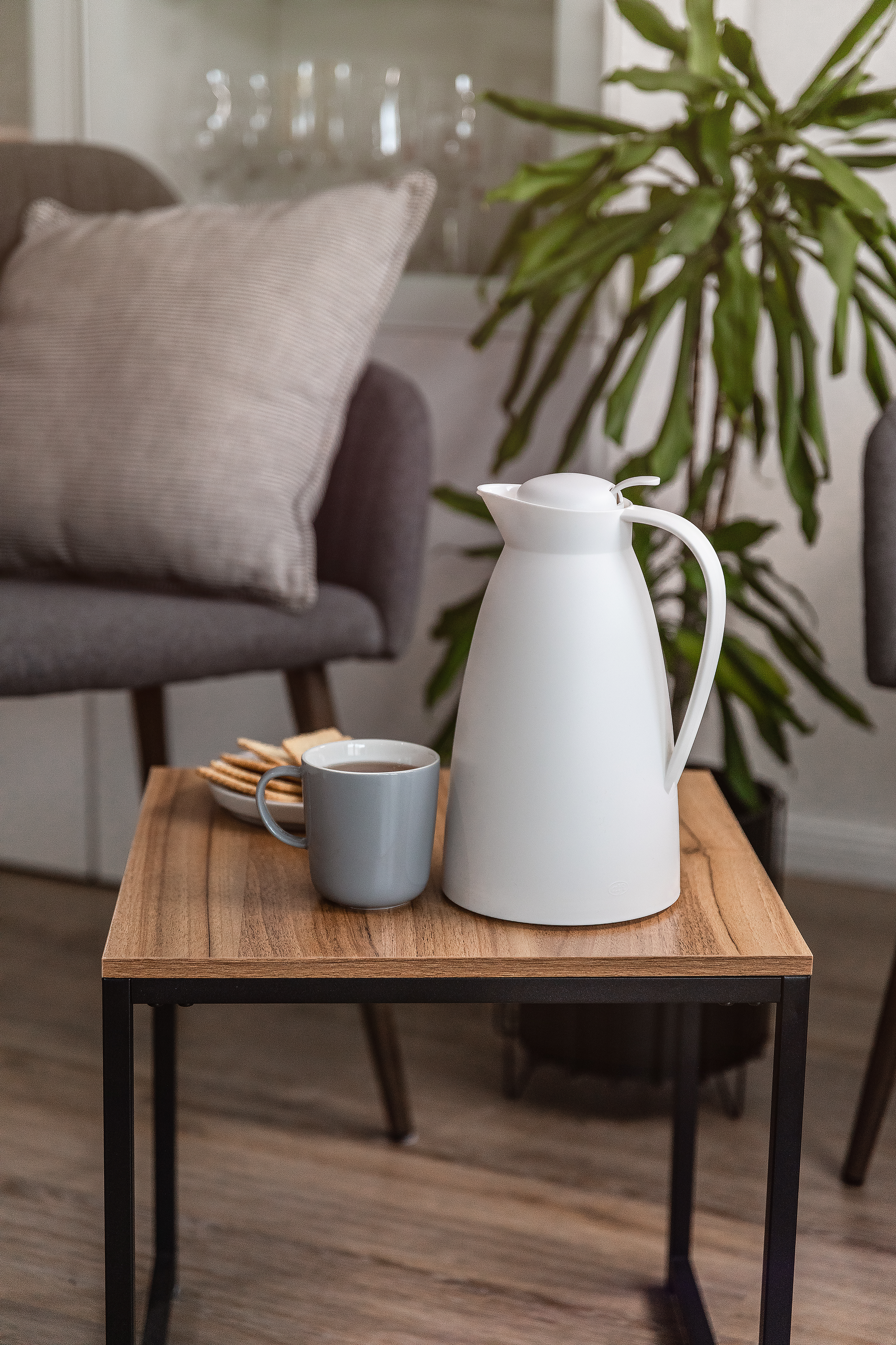Isolierkanne ECO weiß, ca. 1l - 
