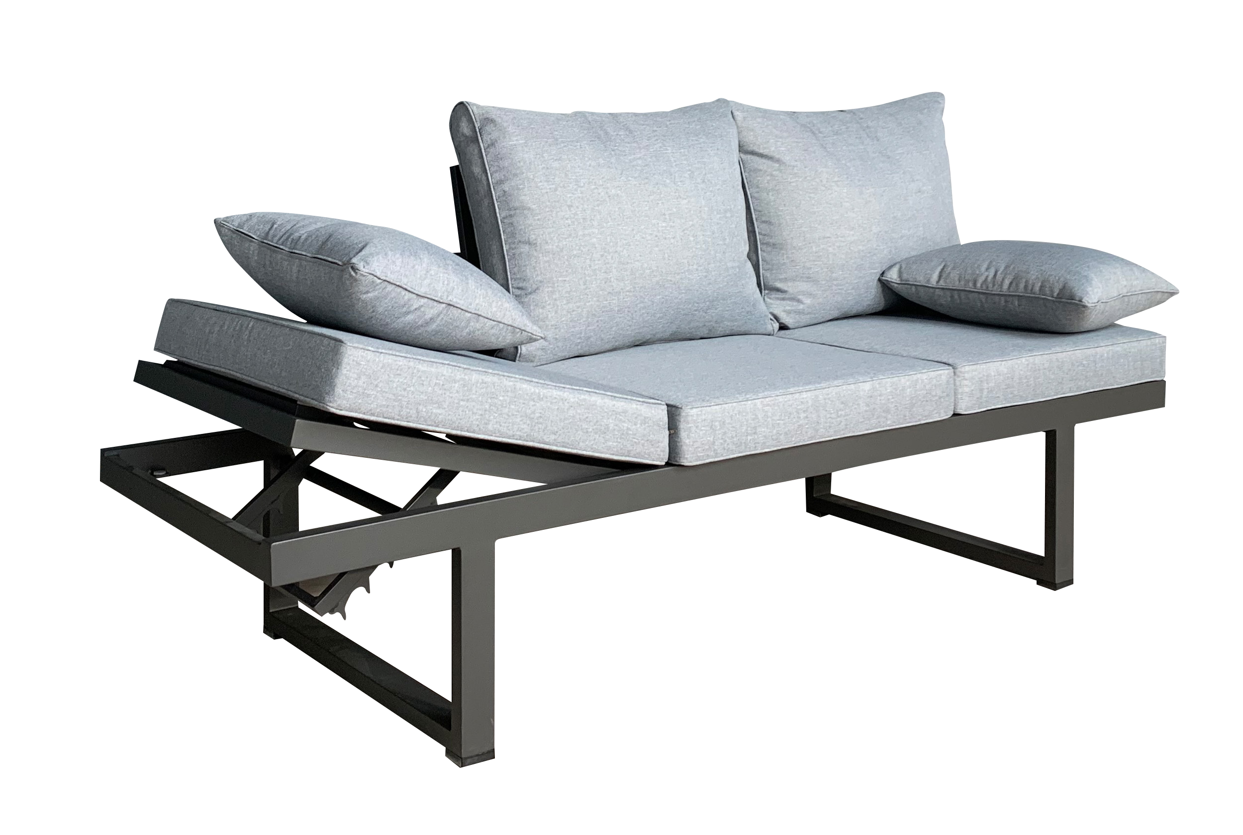 Multifunktionssofa, anthrazit - Bondino