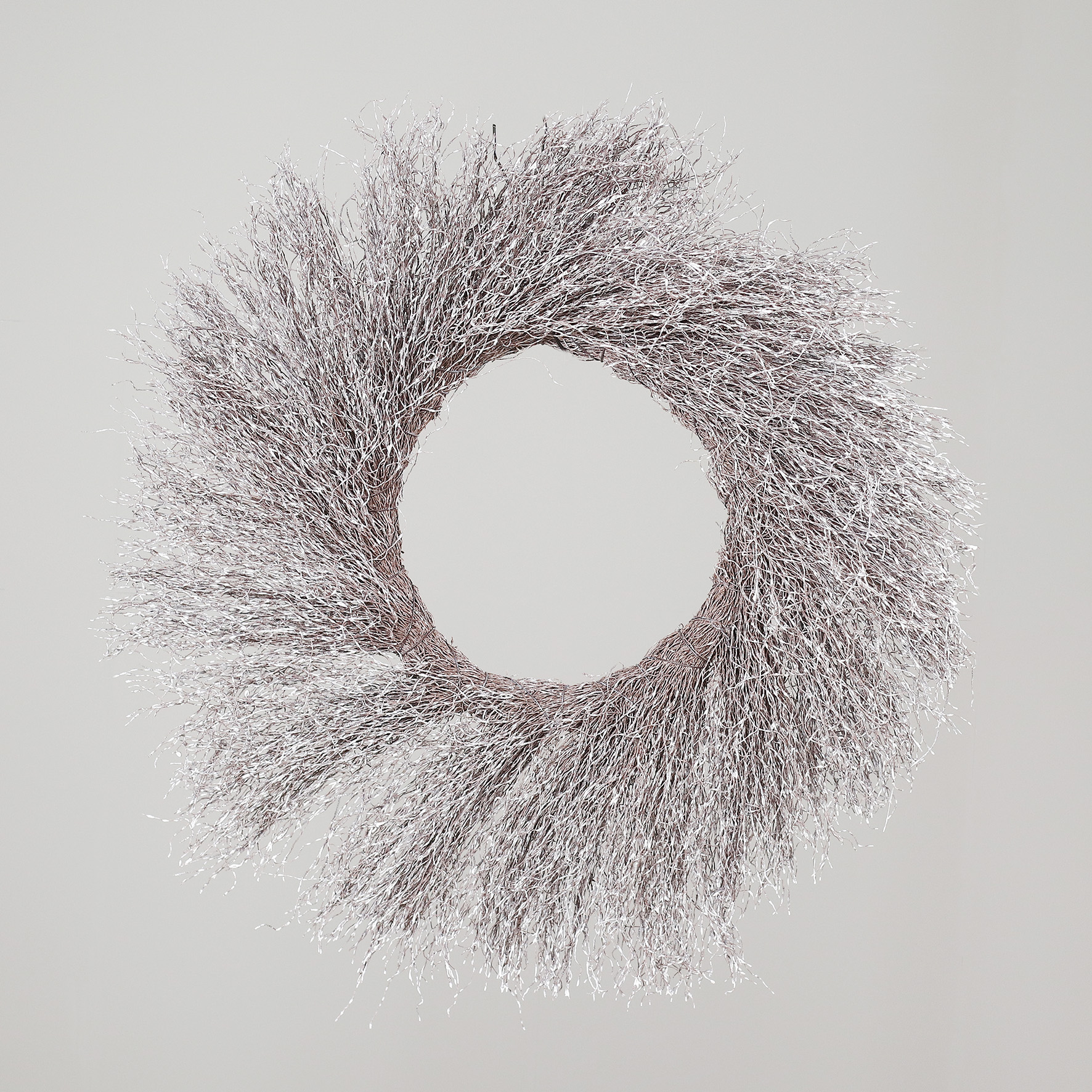 Reben-Kranz, ca.  45 cm - braun