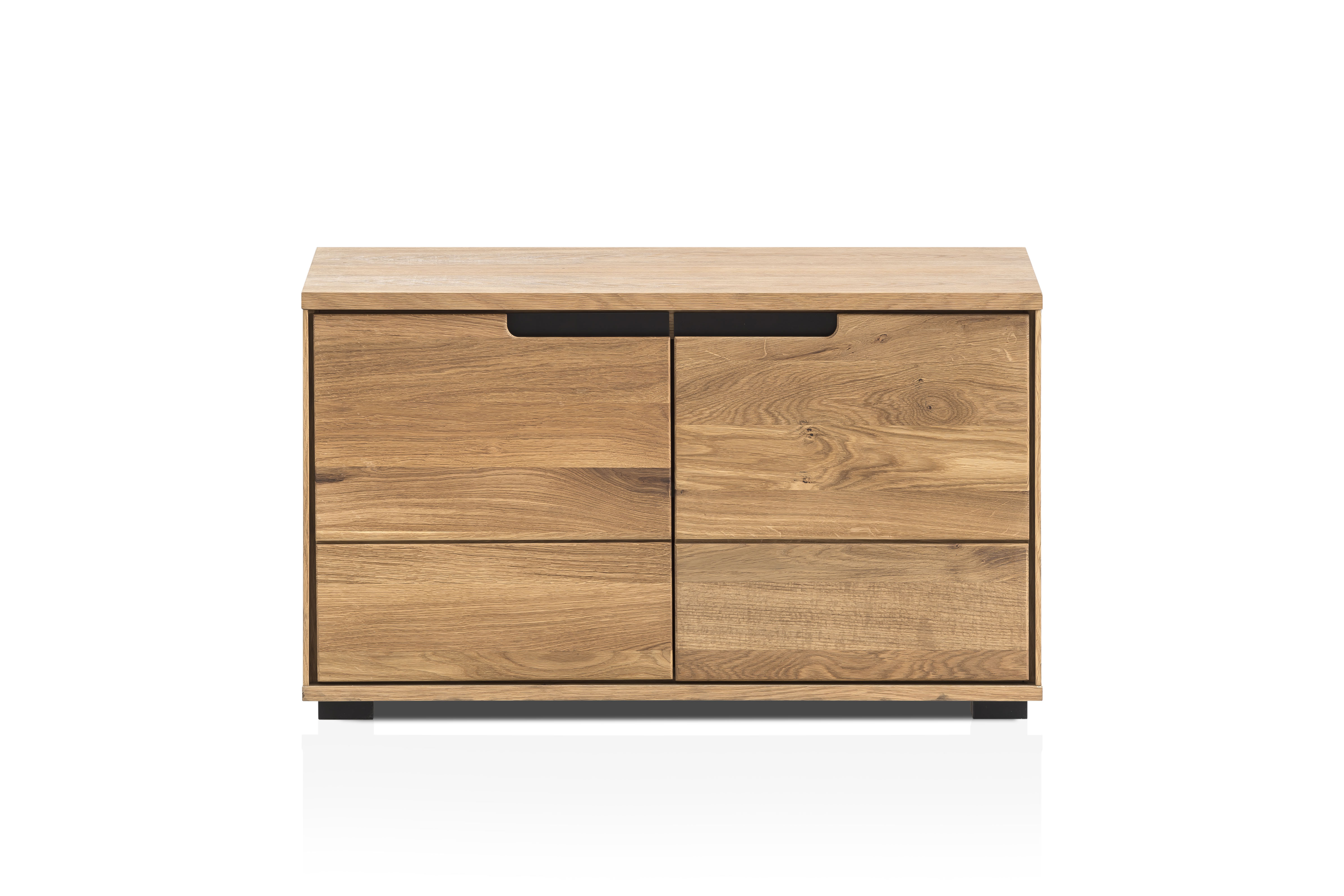 Garderobenbank, Schuhbank, Eiche, 2-trg. - Edma