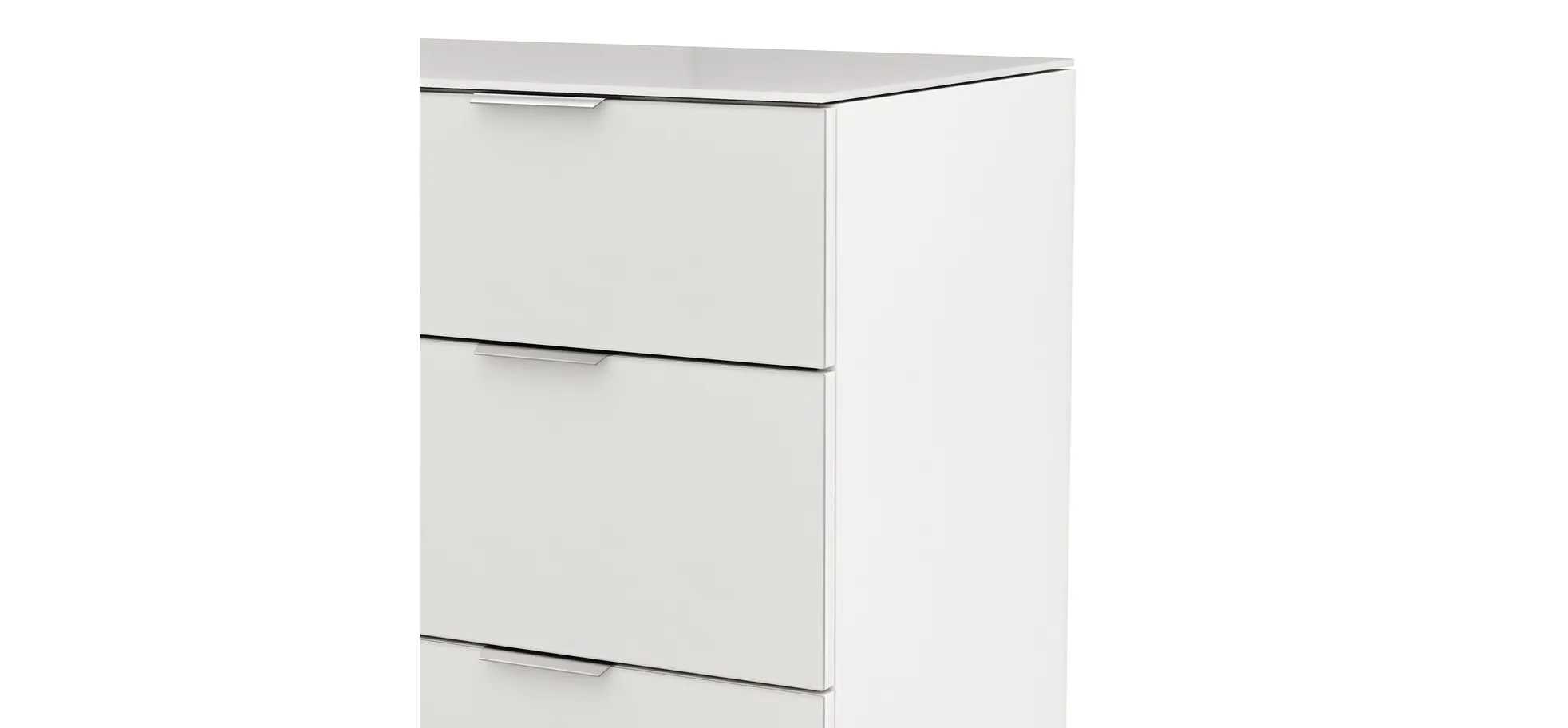 Kommode Colorado Beimöbel - BHT ca. 135x87x43 cm, Offwhite