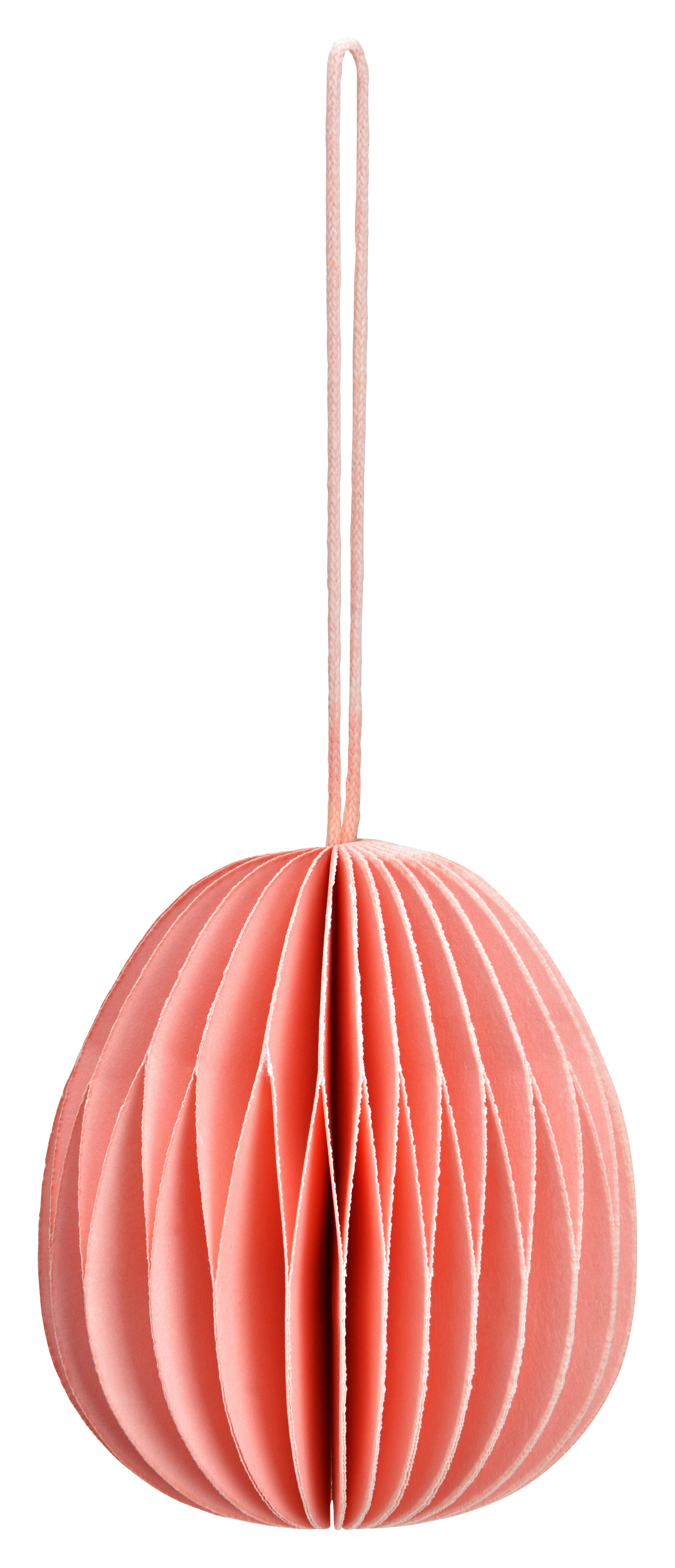 Osterei Honeycomb - papier, rosa, 6x6cm