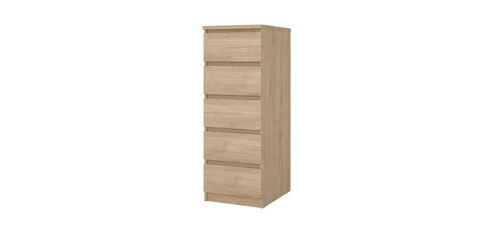 Kommode - B ca. 41 cm, Jackson Hickory Nachbildung