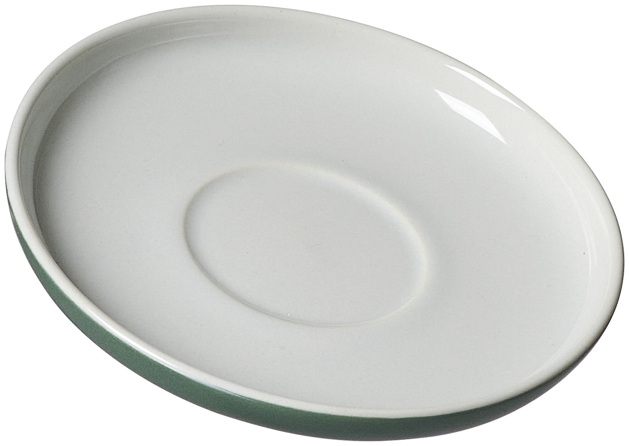 Espresso-Untertasse Jasper Grün 10,5 cm - Steinzeug, spülmaschinenfest, rund, grün