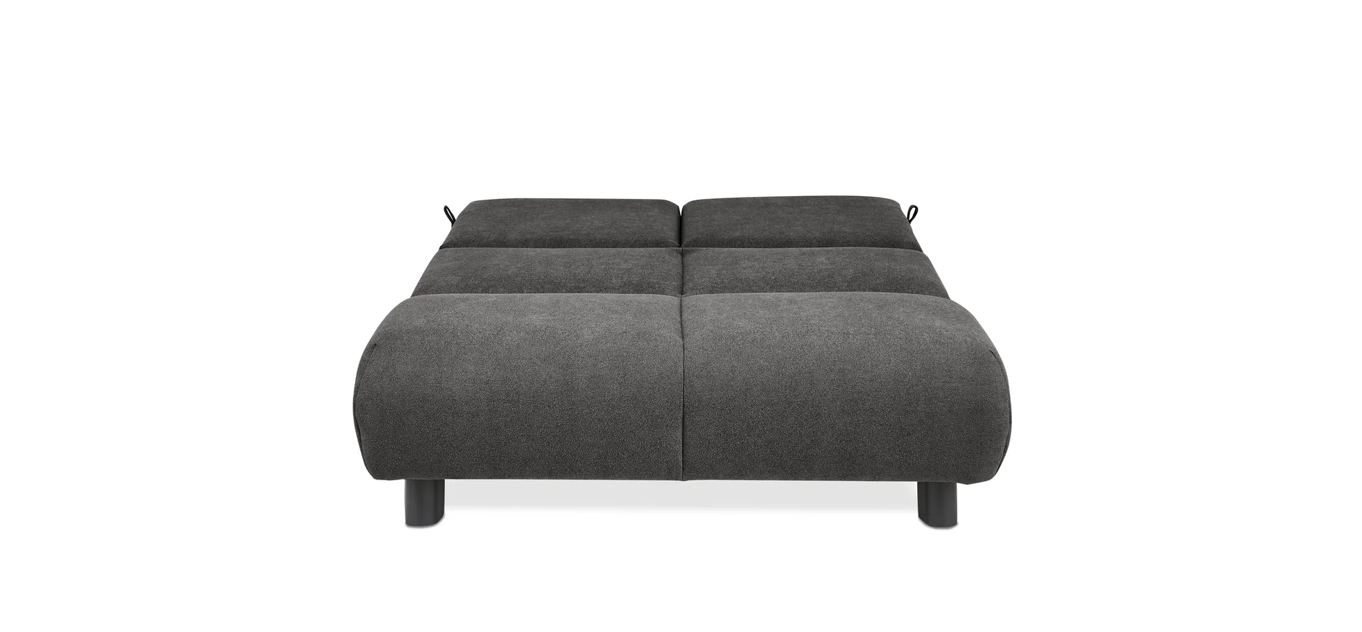 Faltsofa EBBY - 2-Sitzer ohne Armlehne, 140 cm inkl. Schlaffunktion, Stoff, Dunkelgrau Faltsofa EBBY - 2-Sitzer ohne Armlehne, 140 cm inkl. Schlaffunktion, Stoff, Dunkelgrau