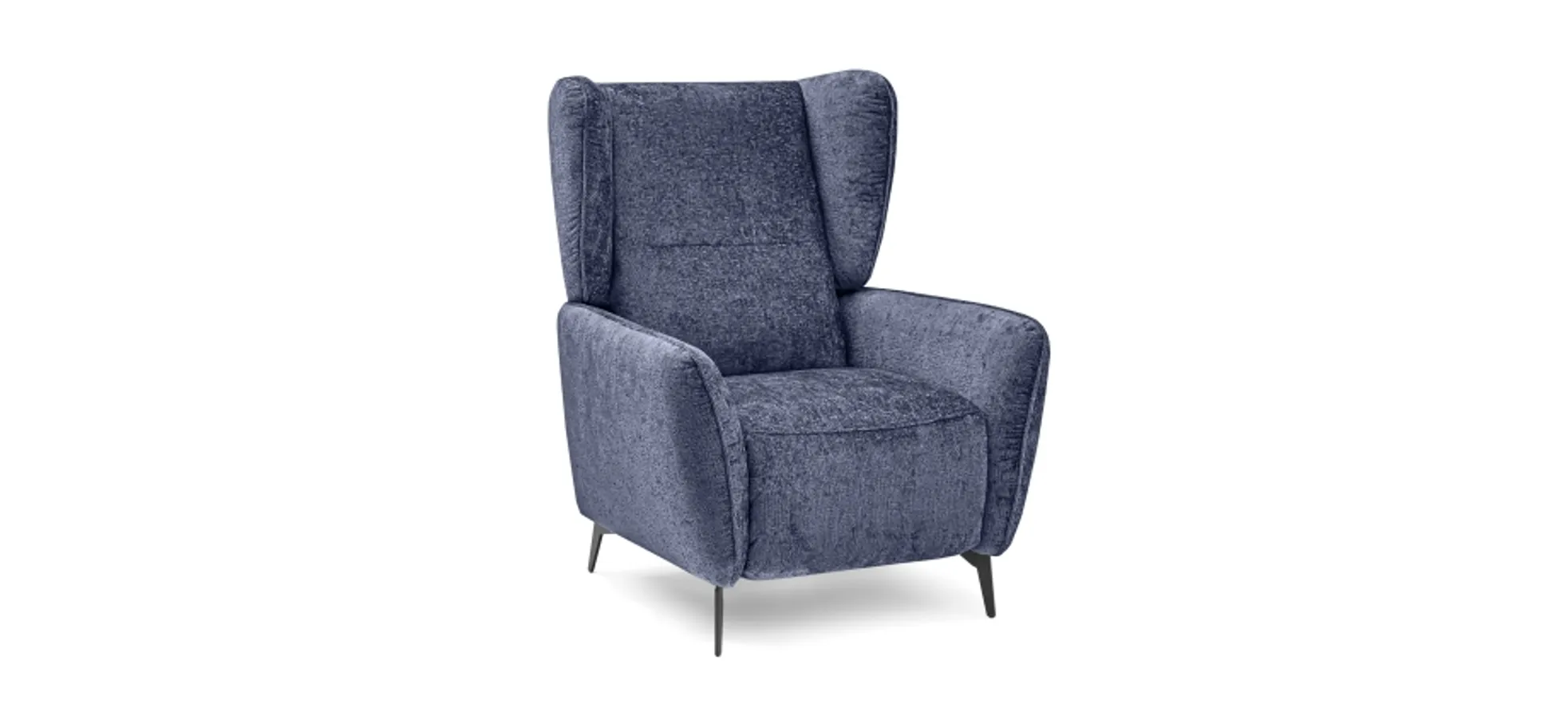 TV-Sessel - Relaxfunktion, Stoff, Navy