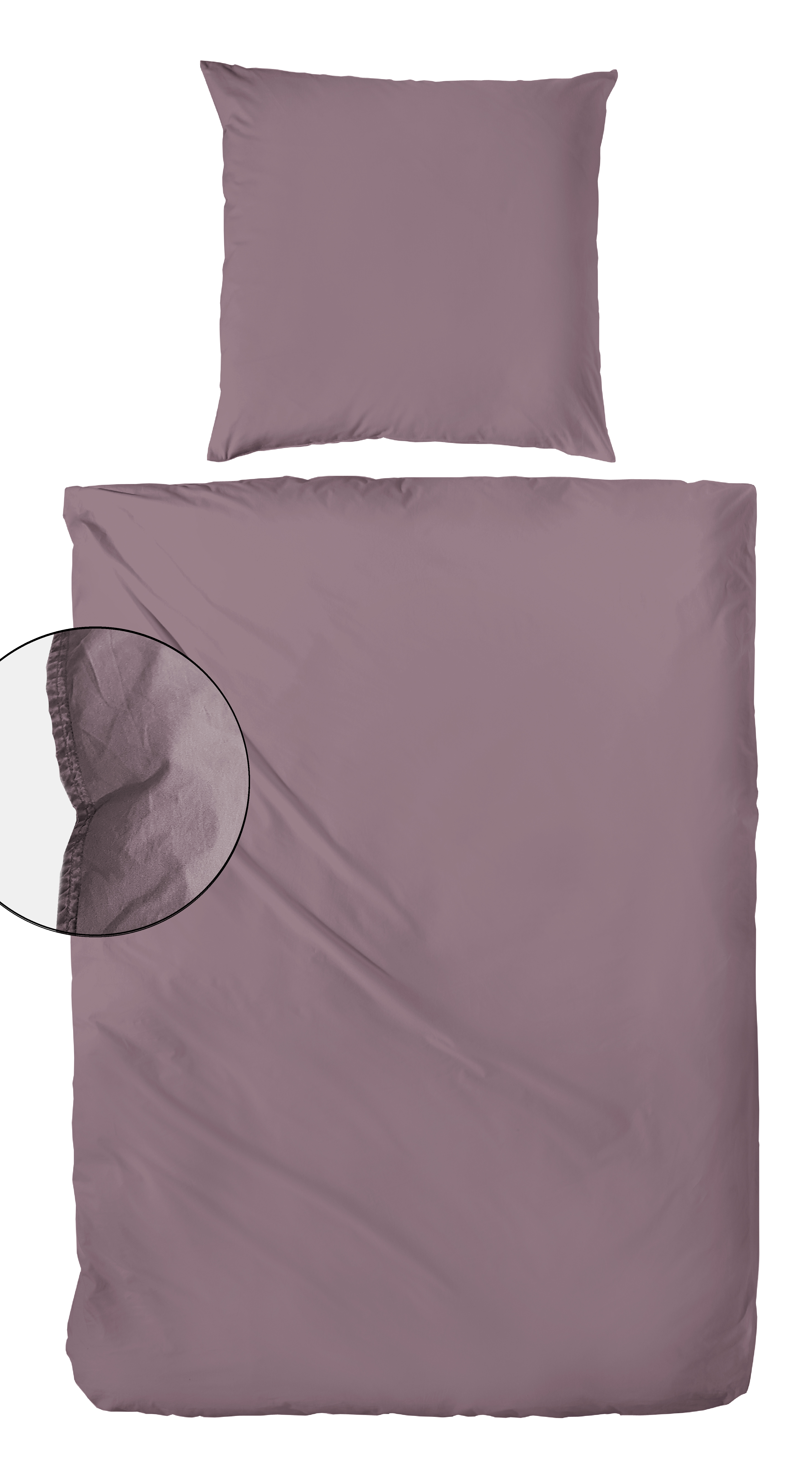 Flanell-Bettwäsche Stone-Washed - 135x200cm, berry Flanell-Bettwäsche Stone-Washed - 135x200cm, berry