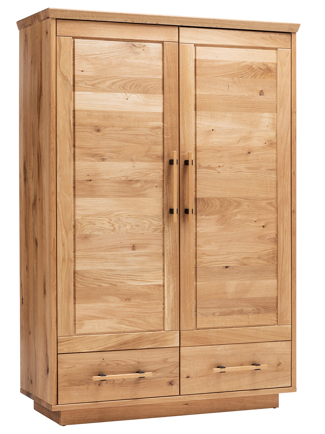 Hochzeitsschrank, Wildeiche massiv geölt - Oreia