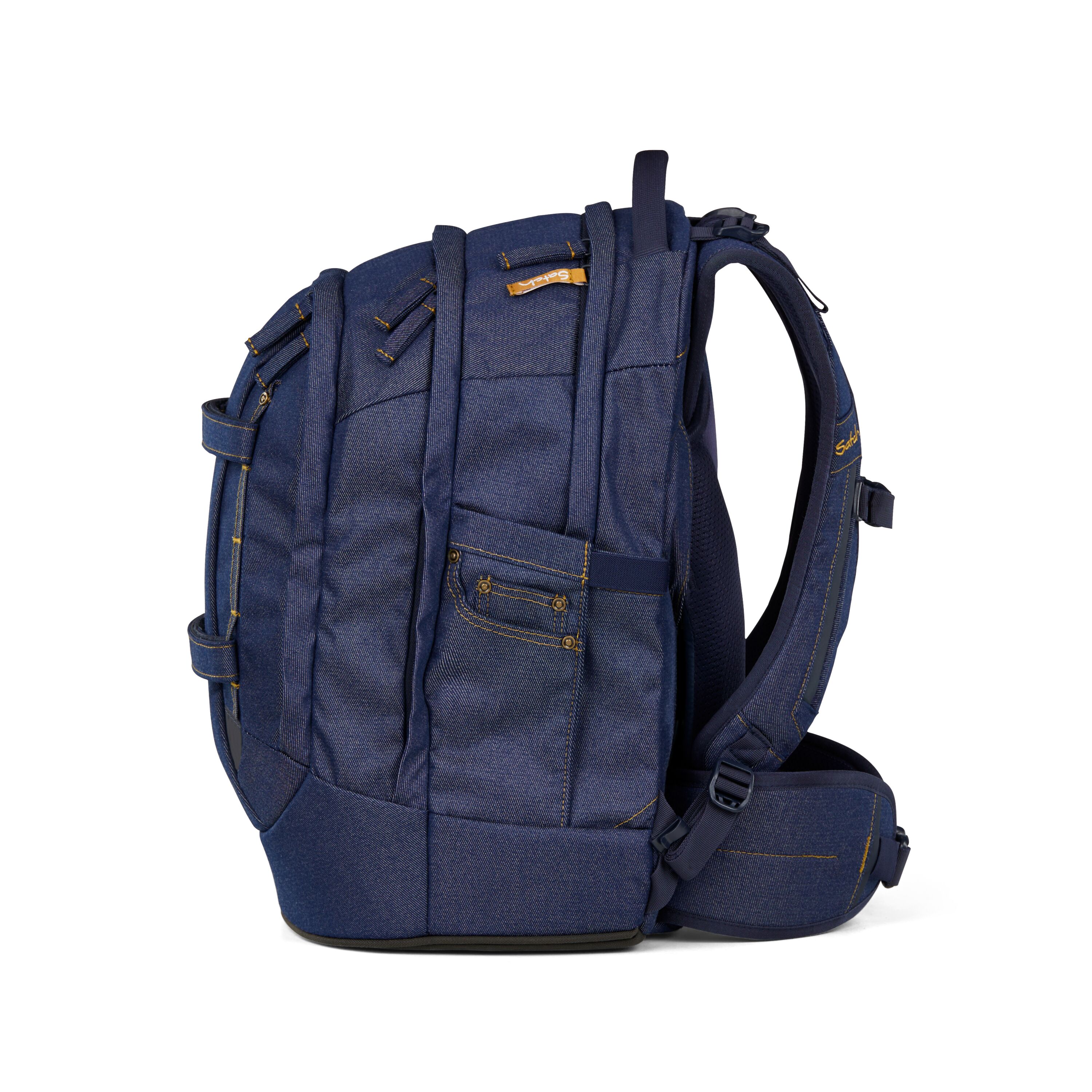 Schulrucksack Set Denim Blue - Satch Pack Set Schulrucksack Set Denim Blue - Satch Pack Set