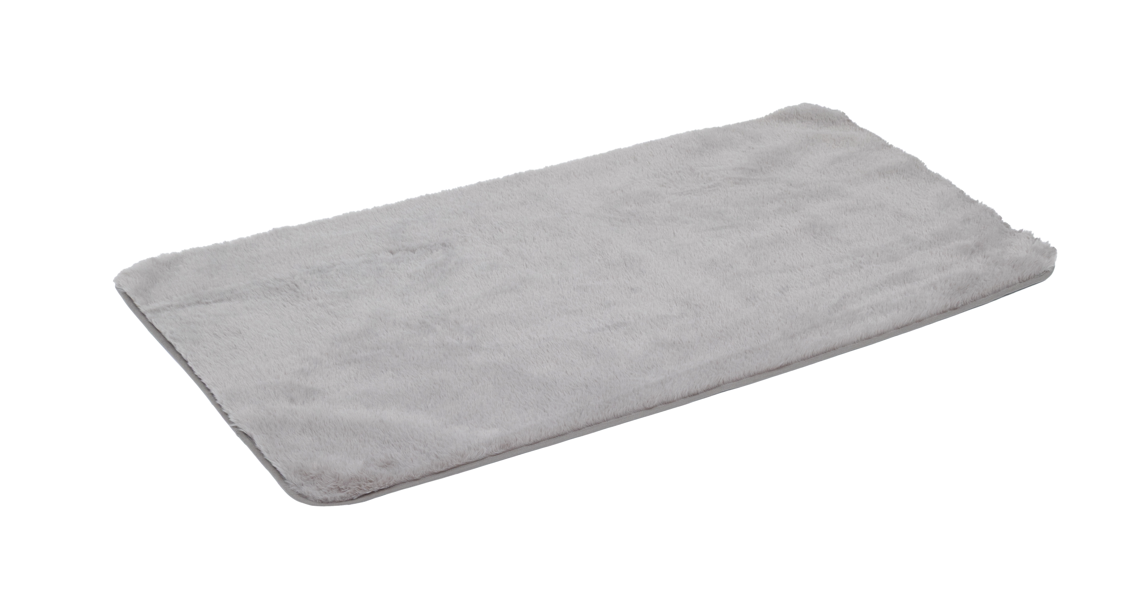 Badteppich Sable, grau - BL ca. 70x120 cm