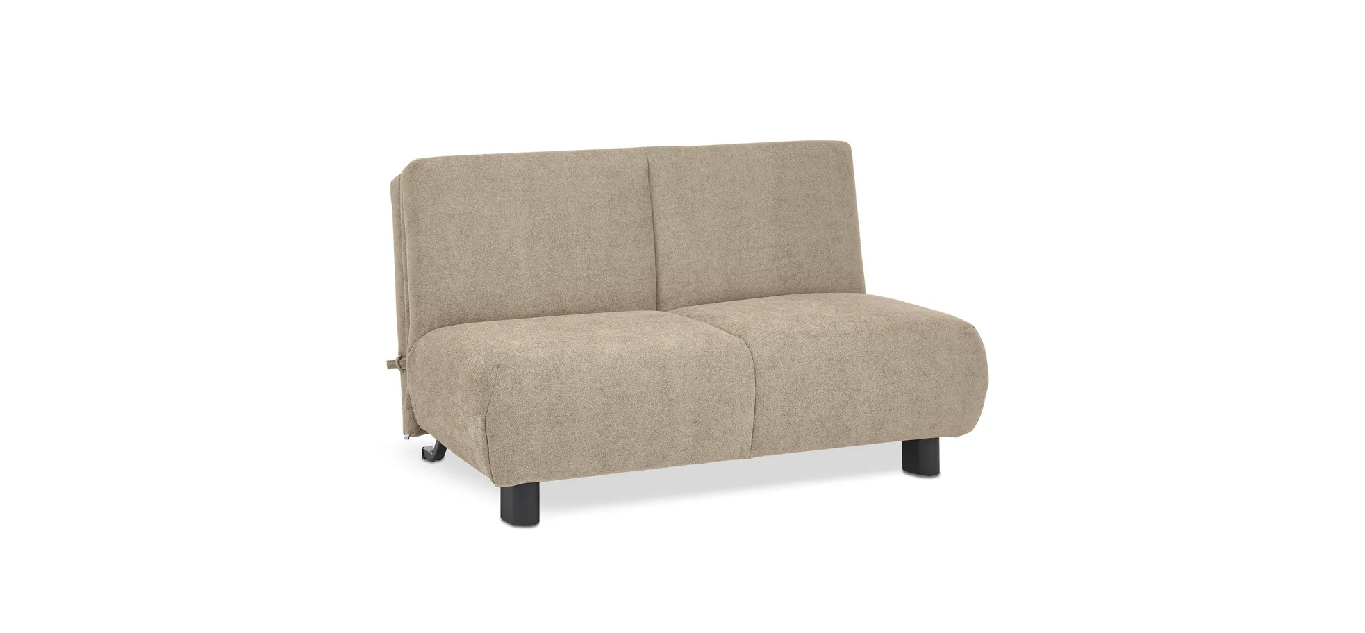 Faltsofa EBBY - 2-Sitzer ohne Armlehne, 140 cm inkl. Schlaffunktion/Relaxfunktion, Stoff, Taupe Faltsofa EBBY - 2-Sitzer ohne Armlehne, 140 cm inkl. Schlaffunktion/Relaxfunktion, Stoff, Taupe