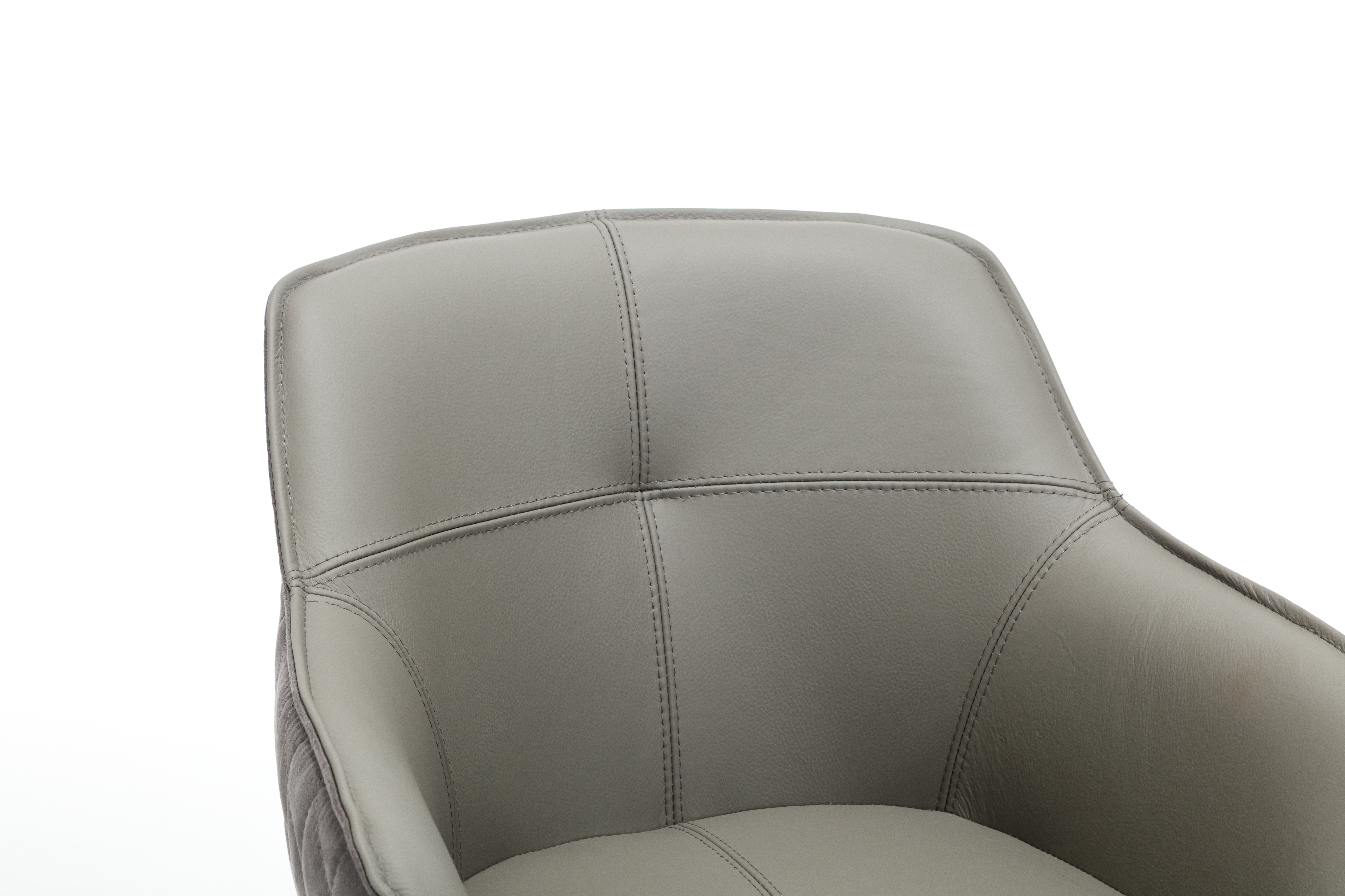 Armlehnstuhl, grau/schwarz - MyStyle 4022