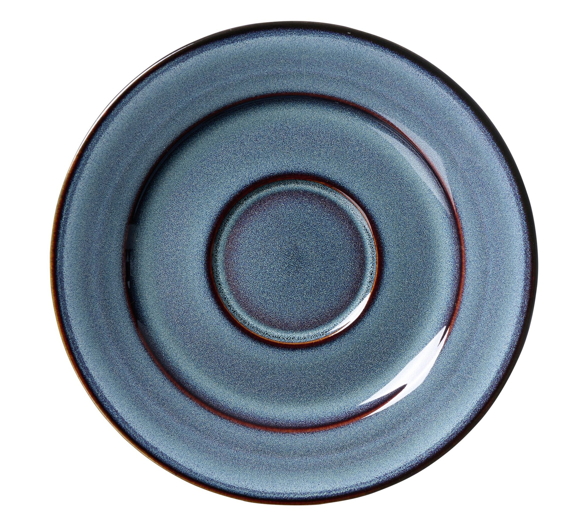 Untertasse Bali - steinzeug, blau, 15,5cm