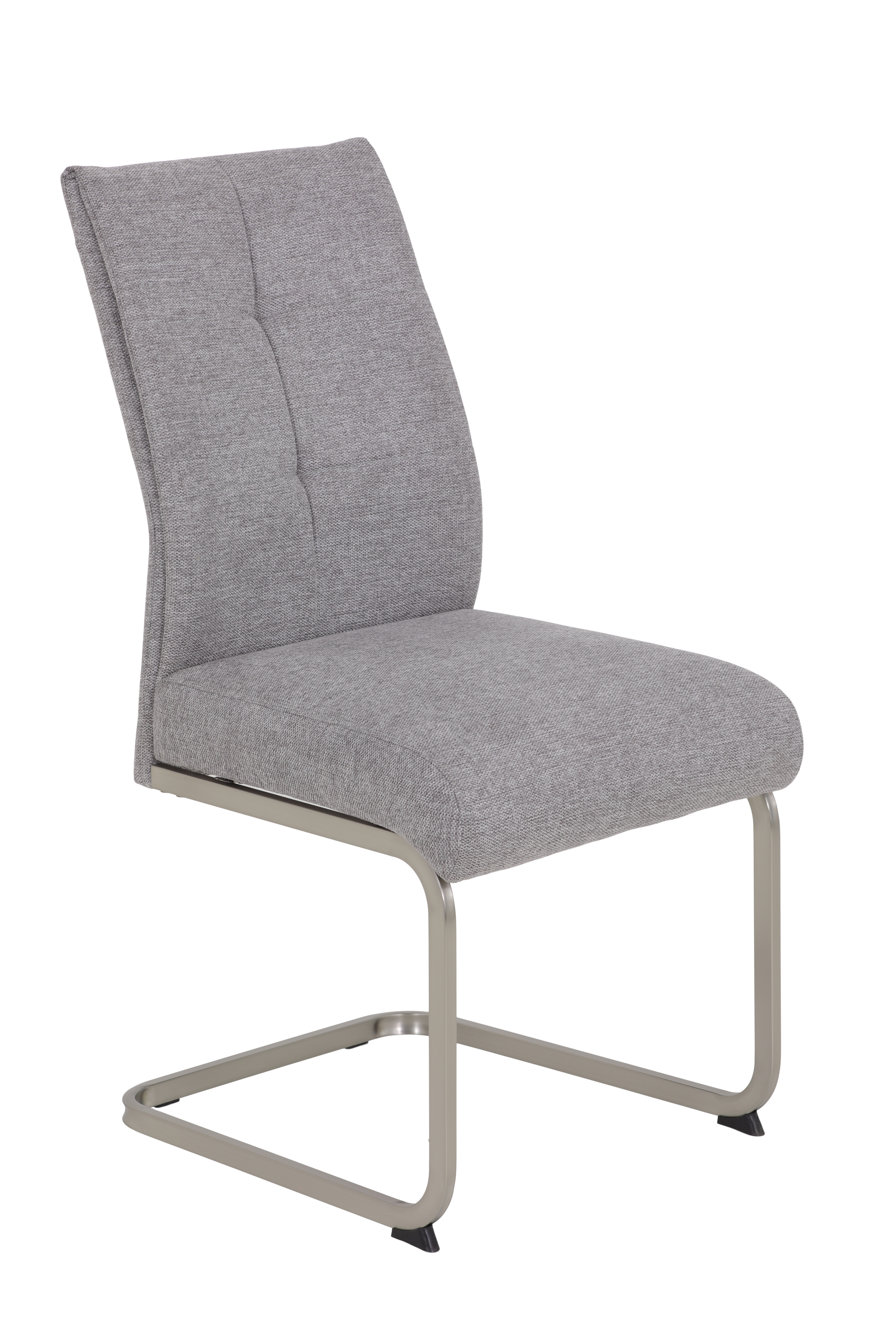 Schwingstuhl, Webstoff grau - HEUSENSTAMM